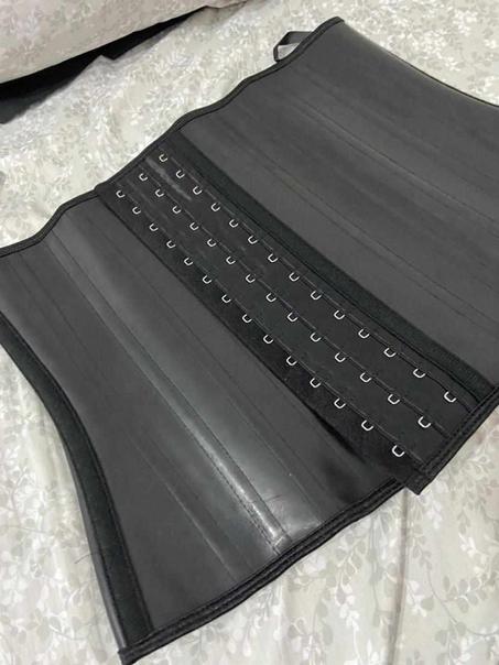 Corset minceur 25 baleines 100 % Latex Premium sans bretelles  مشد حراري 100% لاتكس اصلي + هدية زيت التنحيف 🎁