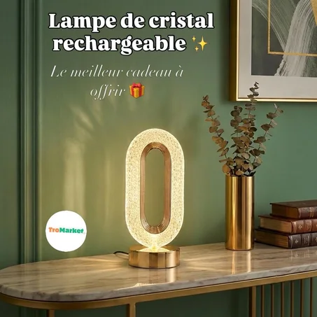 مصباح الكريستال اللاسلكي -  إضاءة ذكية بتصميم عصري