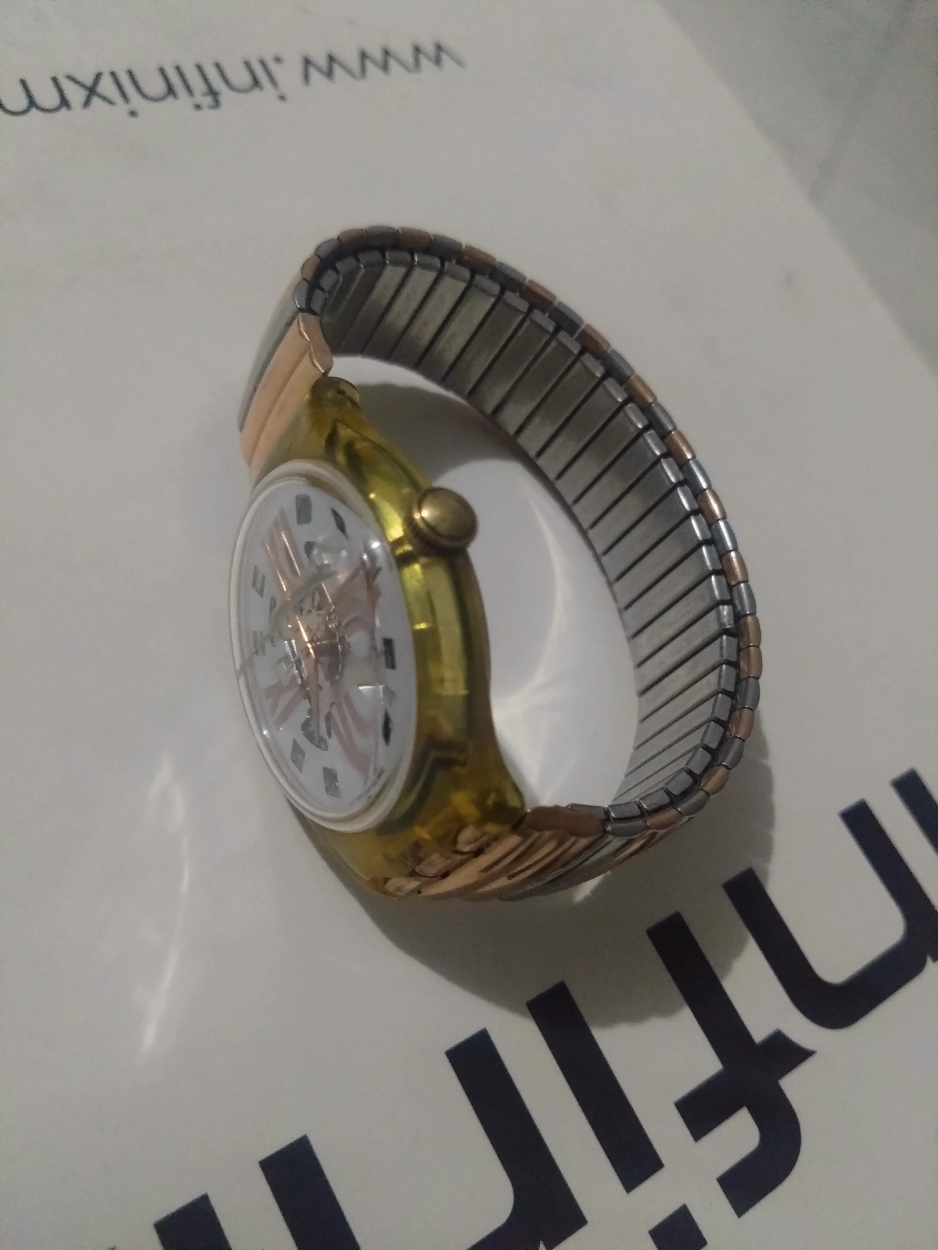 Swatch Automatic Copper Rush SAK107 (1993)  ساعة سواتش أوتوماتيكية كوبر راش