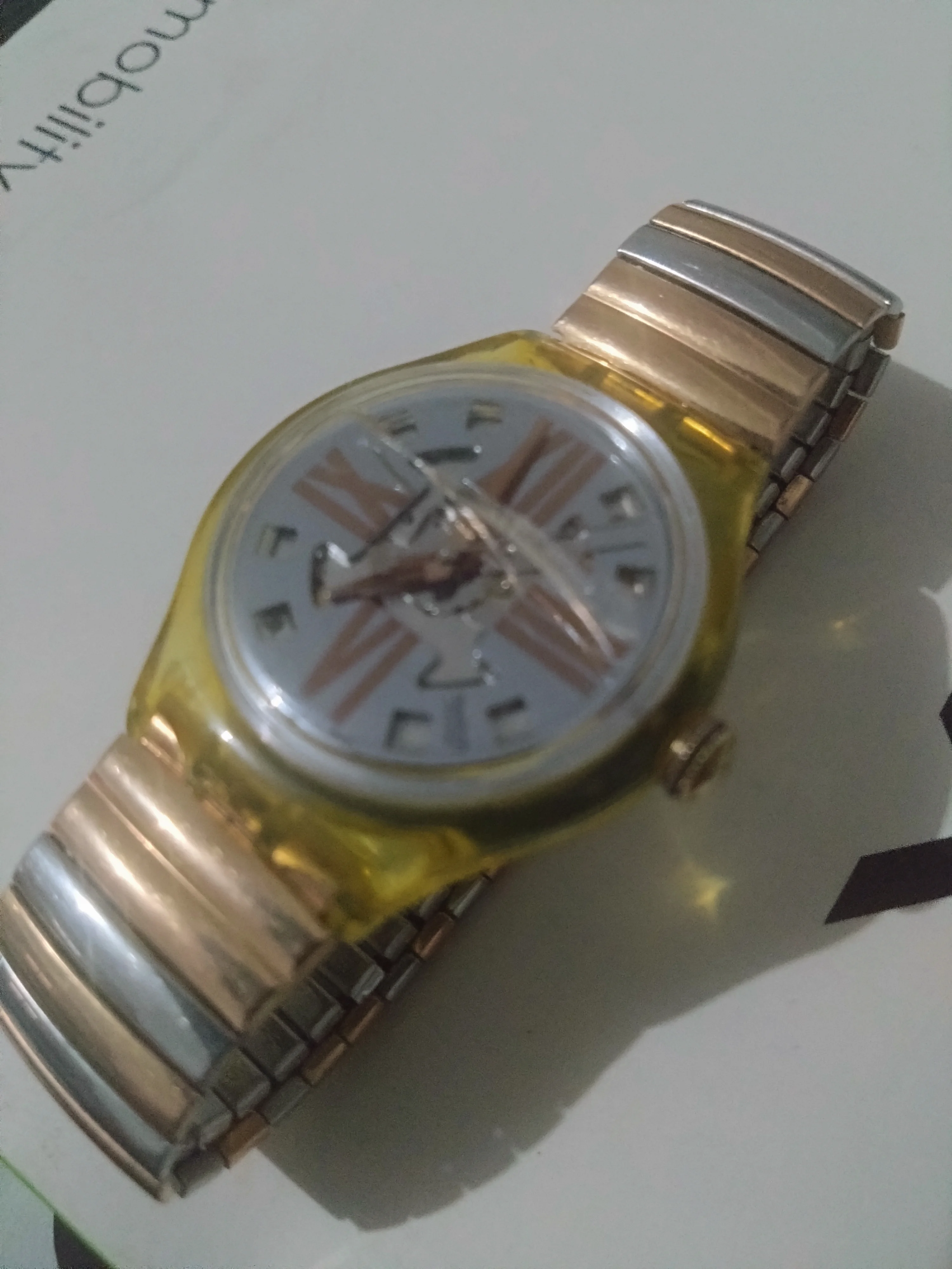 Swatch Automatic Copper Rush SAK107 (1993)  ساعة سواتش أوتوماتيكية كوبر راش