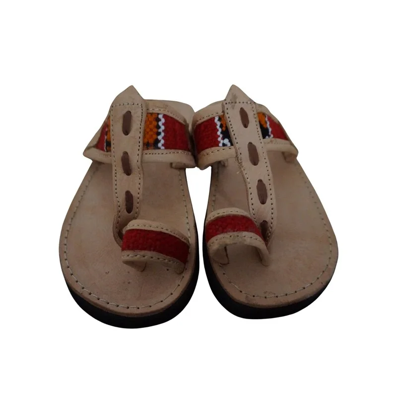 Handmade genuine leather sandals for men and women صنادل من جلد طبيعي رجالية ونسائية مصنوع يدوية