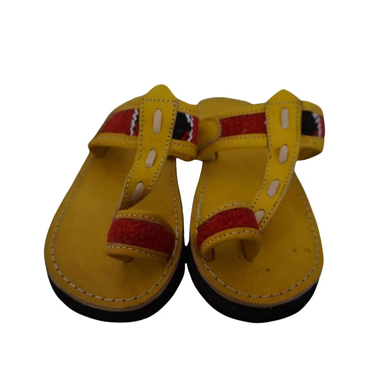 Handmade genuine leather sandals for men and women صنادل من جلد طبيعي رجالية ونسائية مصنوع يدوية