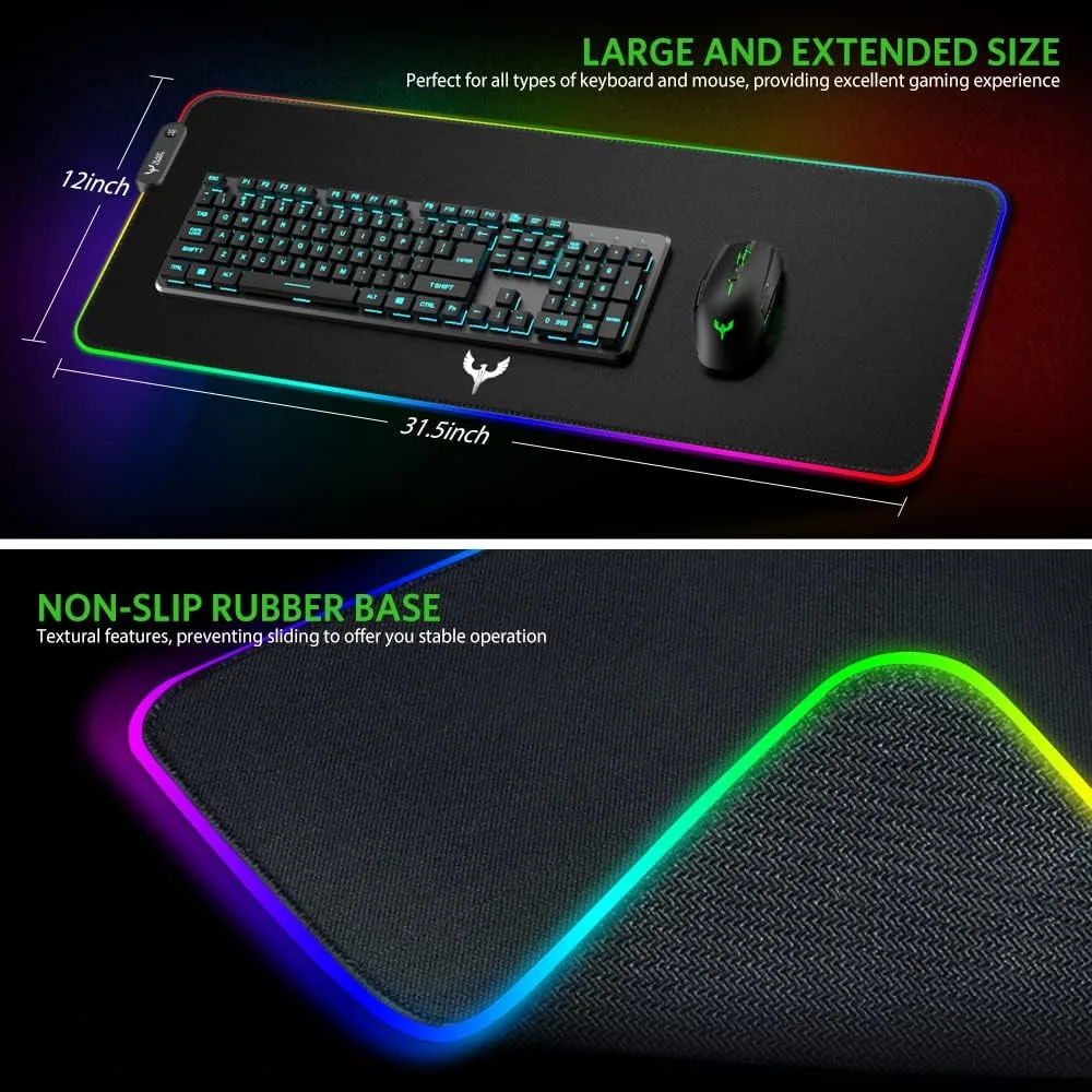 BladeHawks RGB Gaming Mouse Pad (XL)