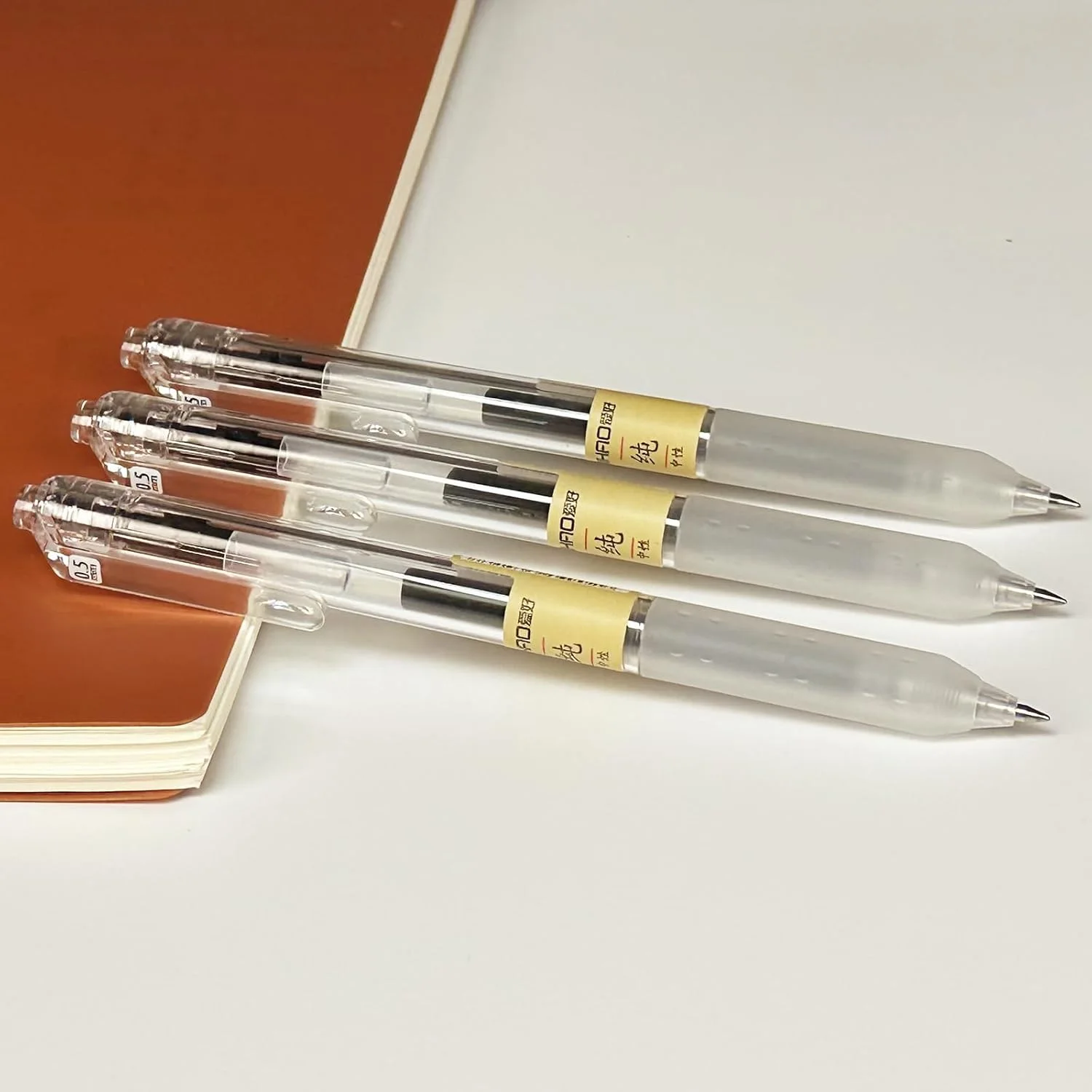 Gel Pens Set (12 PCS, 0.5mm Black)