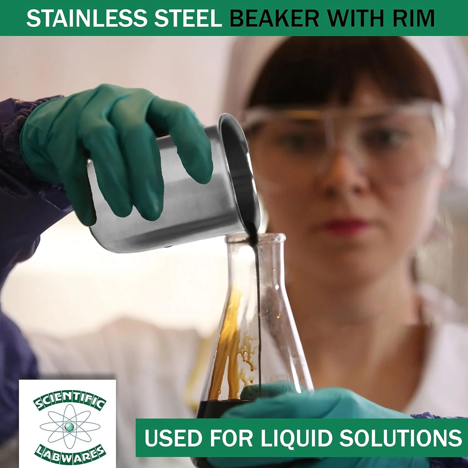 Stainless Steel Beaker 2000ml (Lab Equipment)
