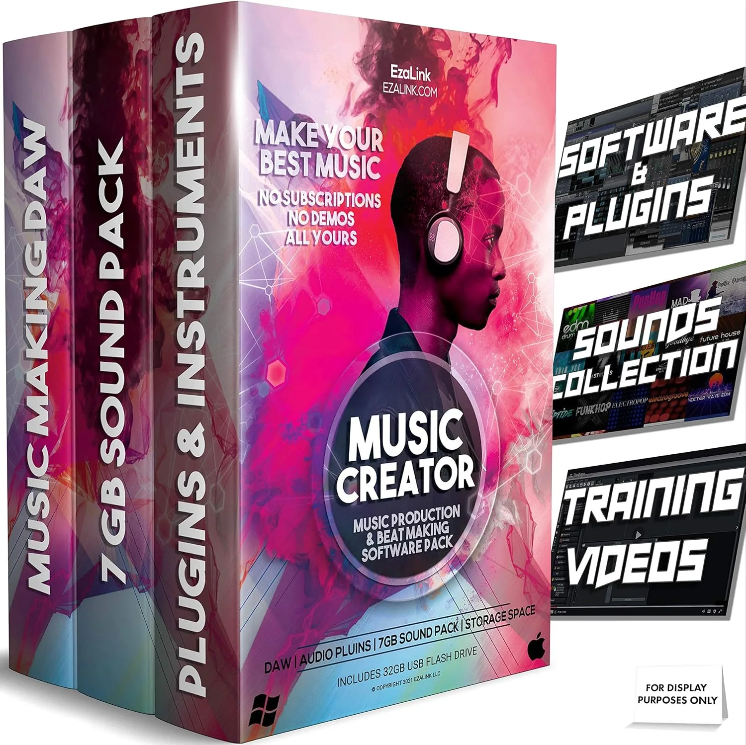 Music Production Software Bundle (DAW & Plugins)