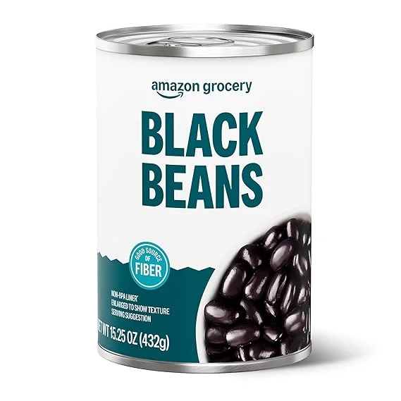 Amazon Grocery Black Beans (Canned)