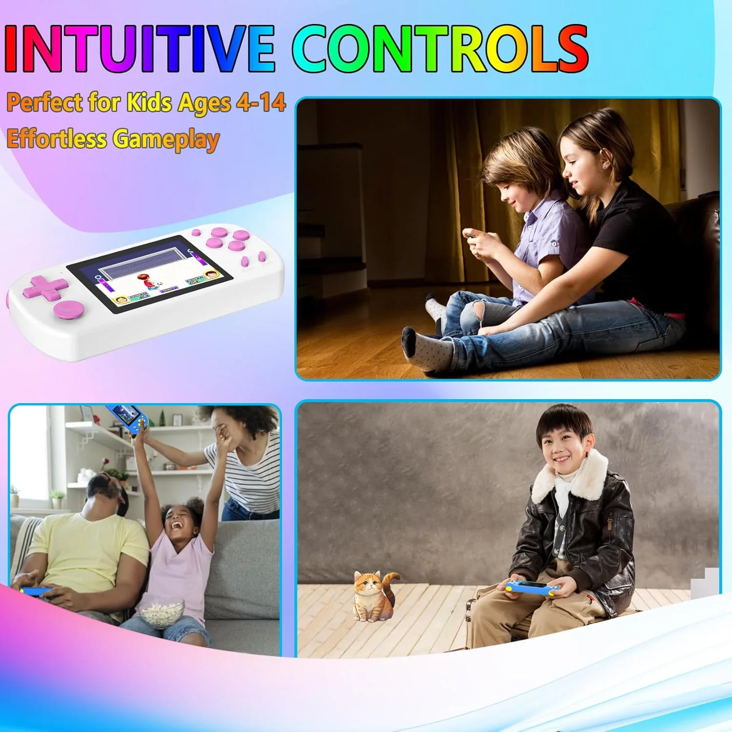 Kids Handheld Game Console (218 Games)