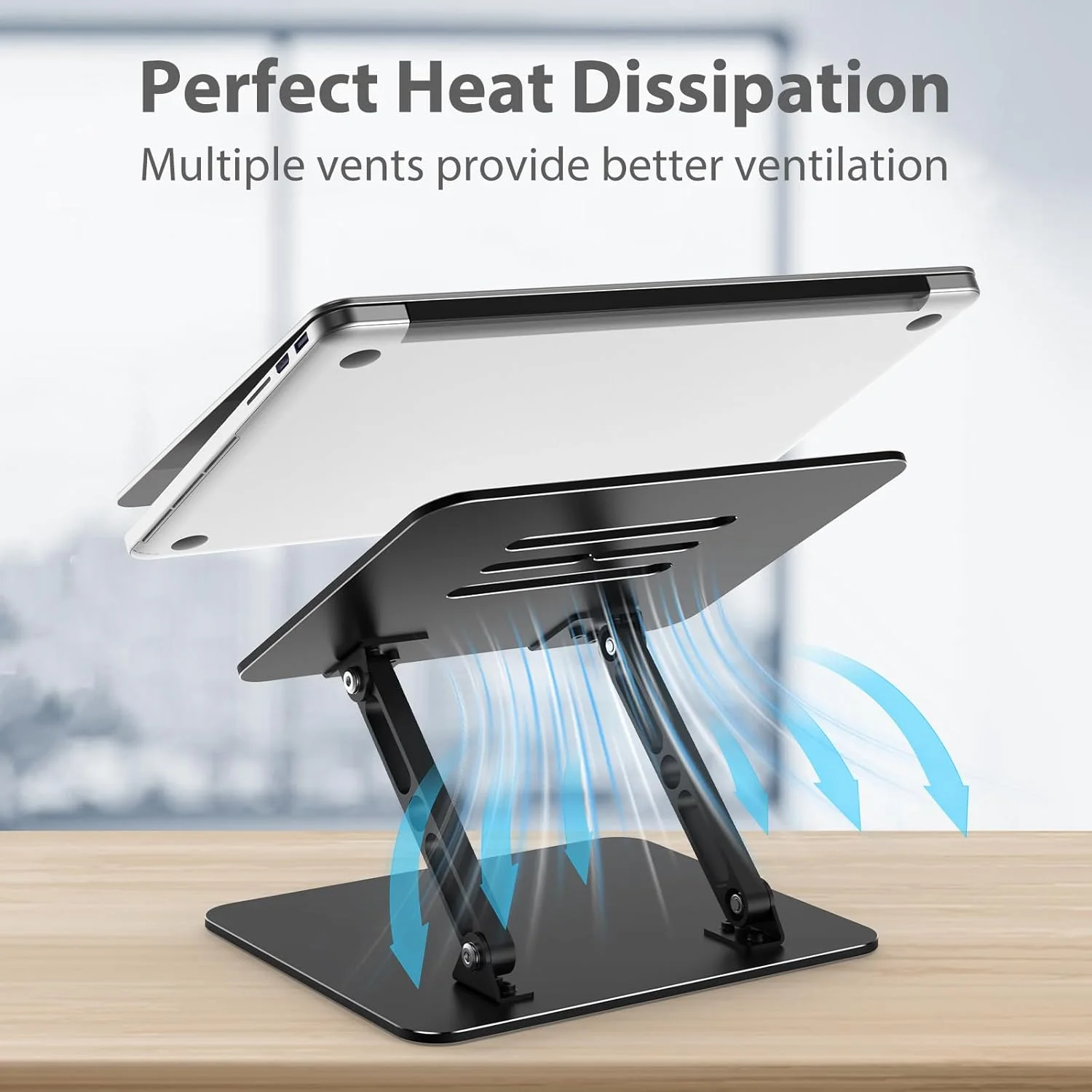 Adjustable Laptop Stand (Foldable Metal