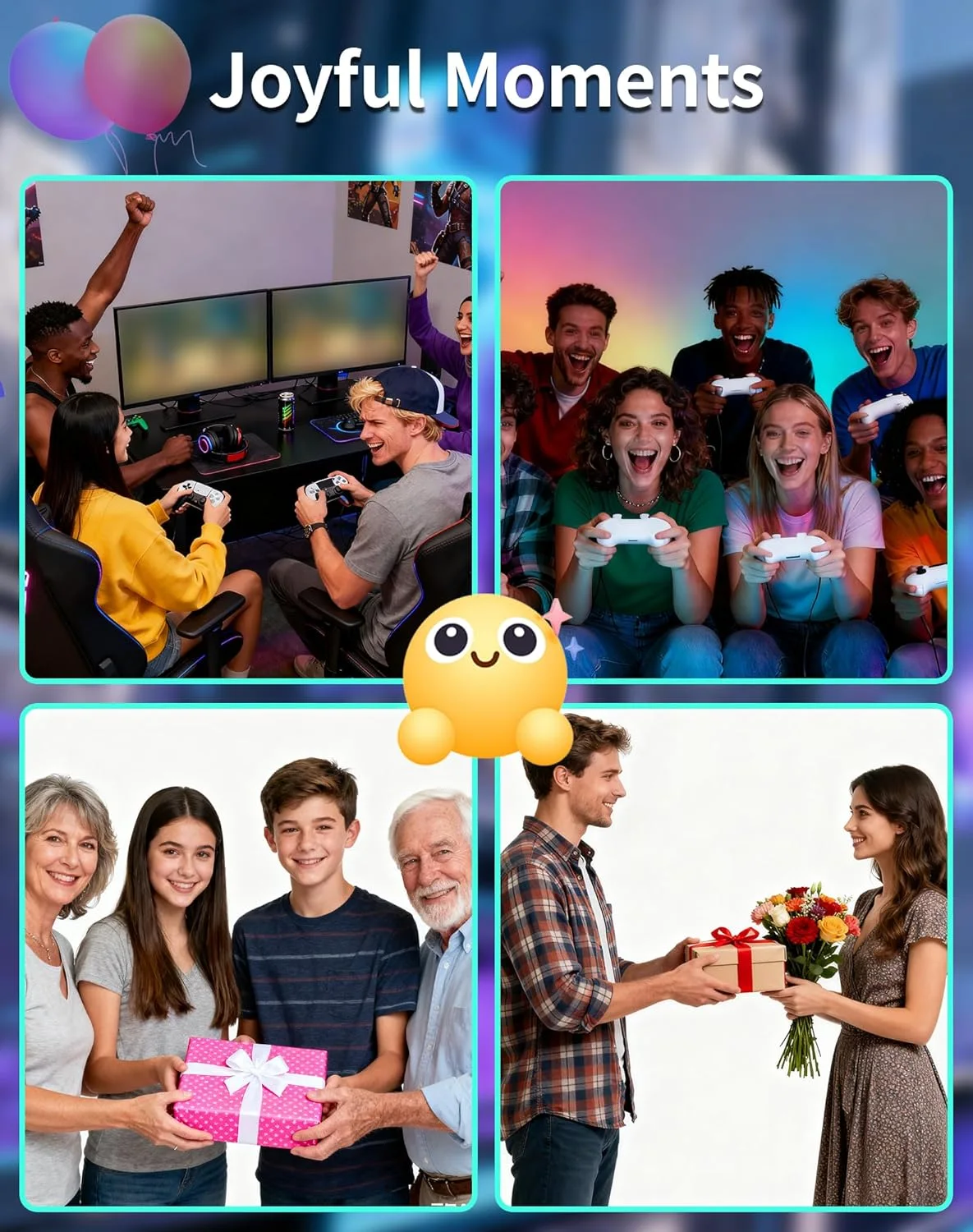 Retro Gaming Console Stick (40,000+ Games, 4K)