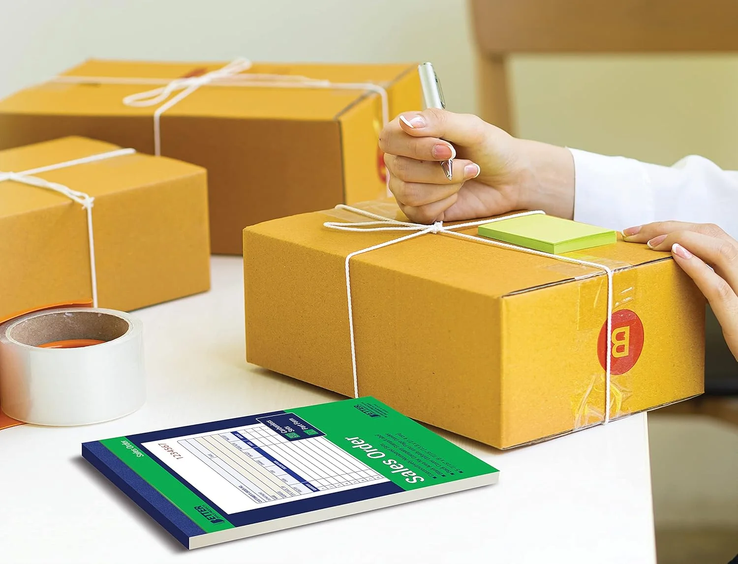 Sales Order Books (3 Pack, Carbonless)