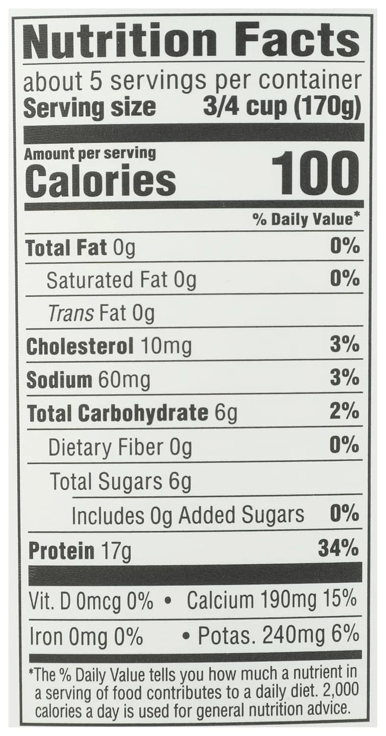 365 Greek Yogurt Plain Nonfat (32 oz)