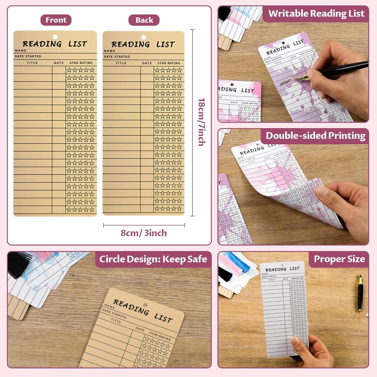 Vintage Bookmark Set (12 PCS)