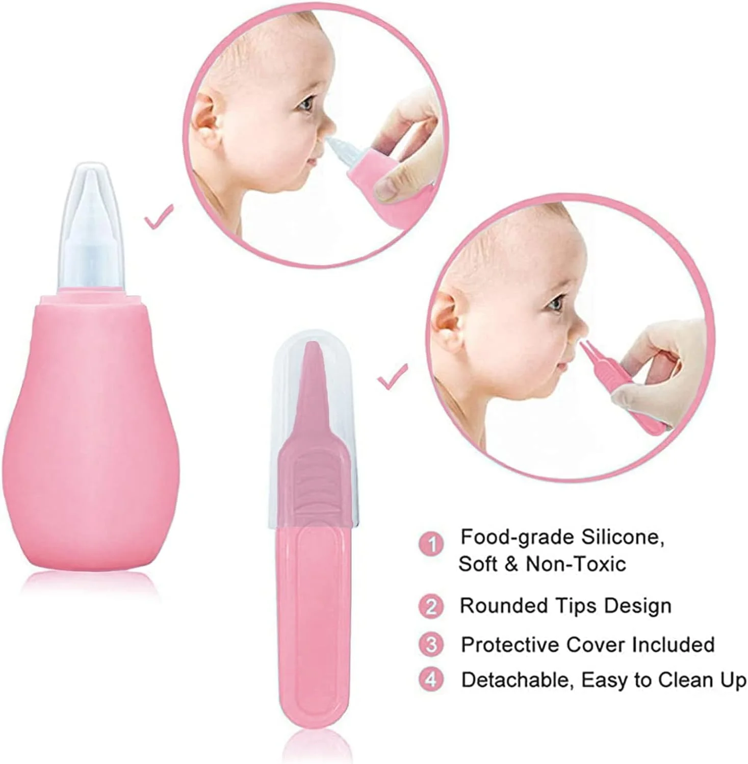 Baby Grooming Kit for Newborn (Pink)