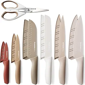 Astercook Kitchen Knife Set (13 PCS, Stainless Steel)