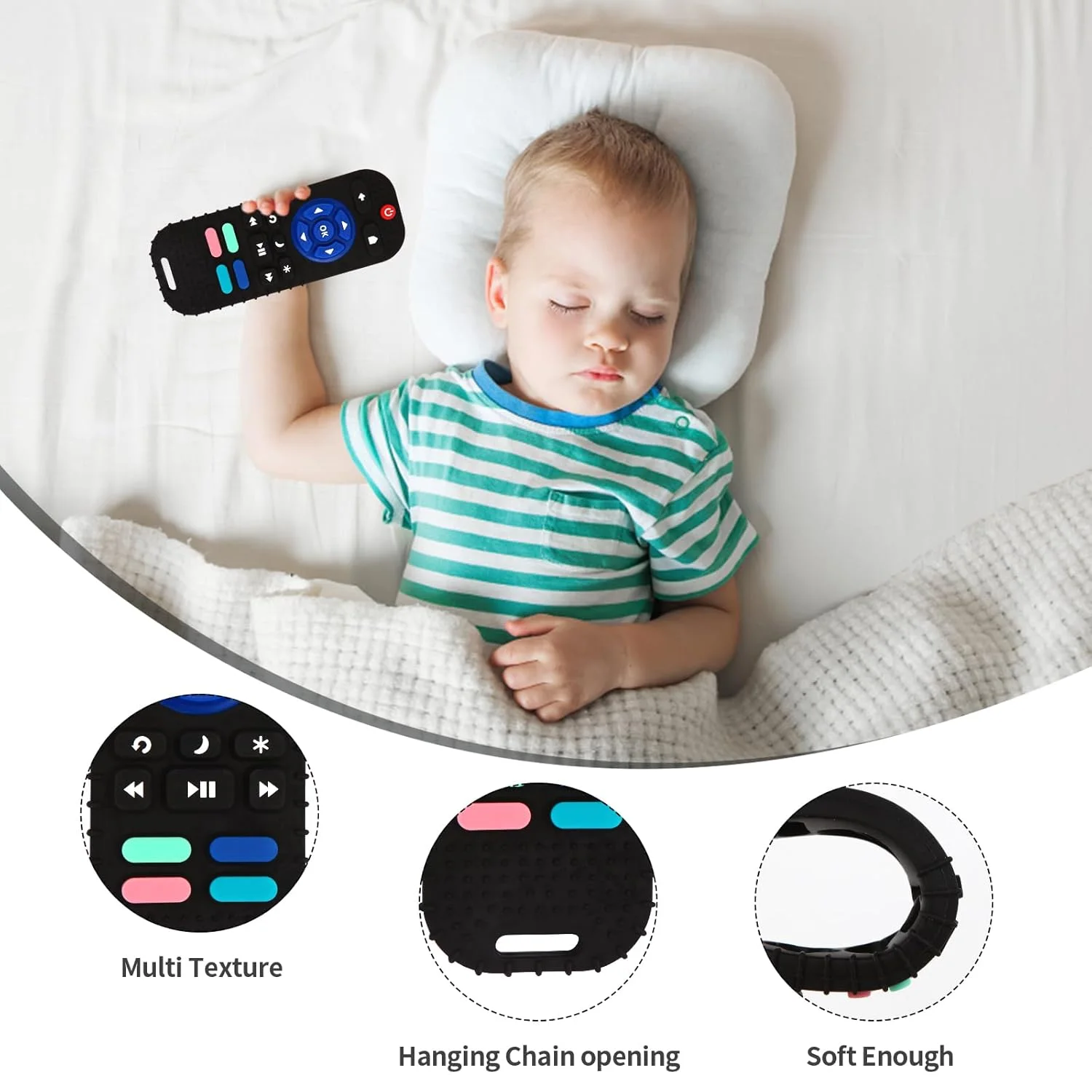 Hooku Silicone Baby Teether Set (2 Pack)