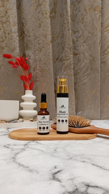 Huile anti chute+Serum aloevera