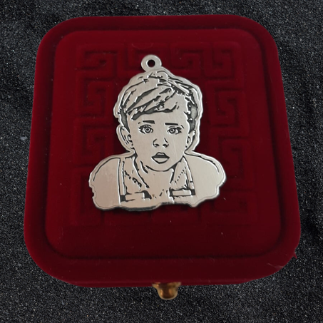 Collier avec photo personnalisé