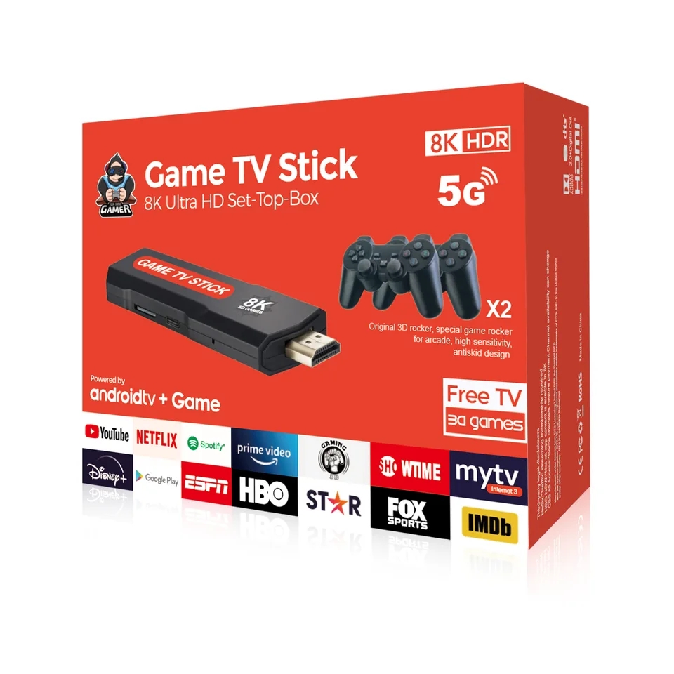 جهاز Game TV Stick 8K 🎮🔥