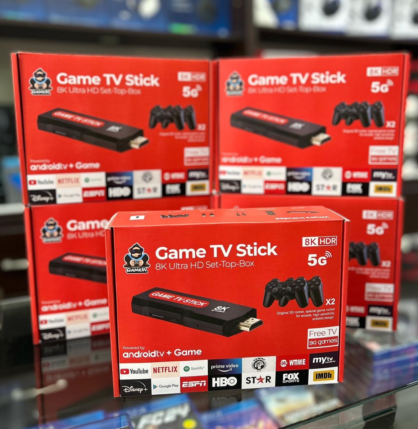 جهاز Game TV Stick 8K 🎮🔥