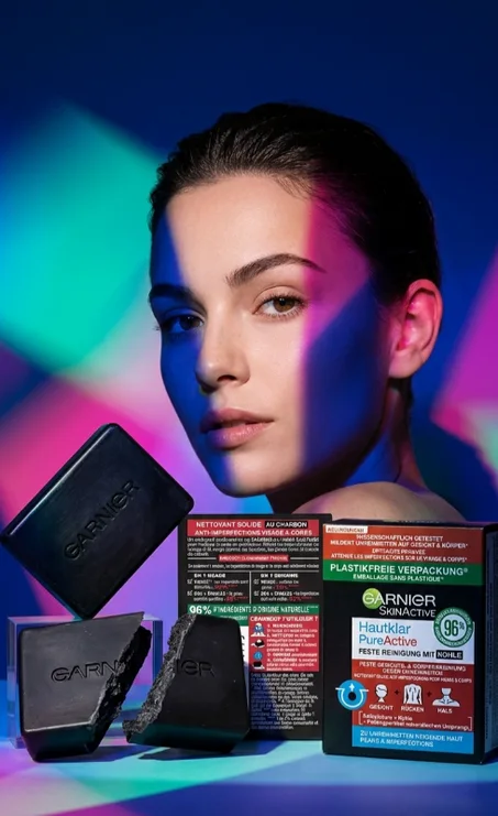 GARNIER Nettoyant Solide  Anti-Imperfections/ غارنييه منظف صلب  المضاد للشوائب