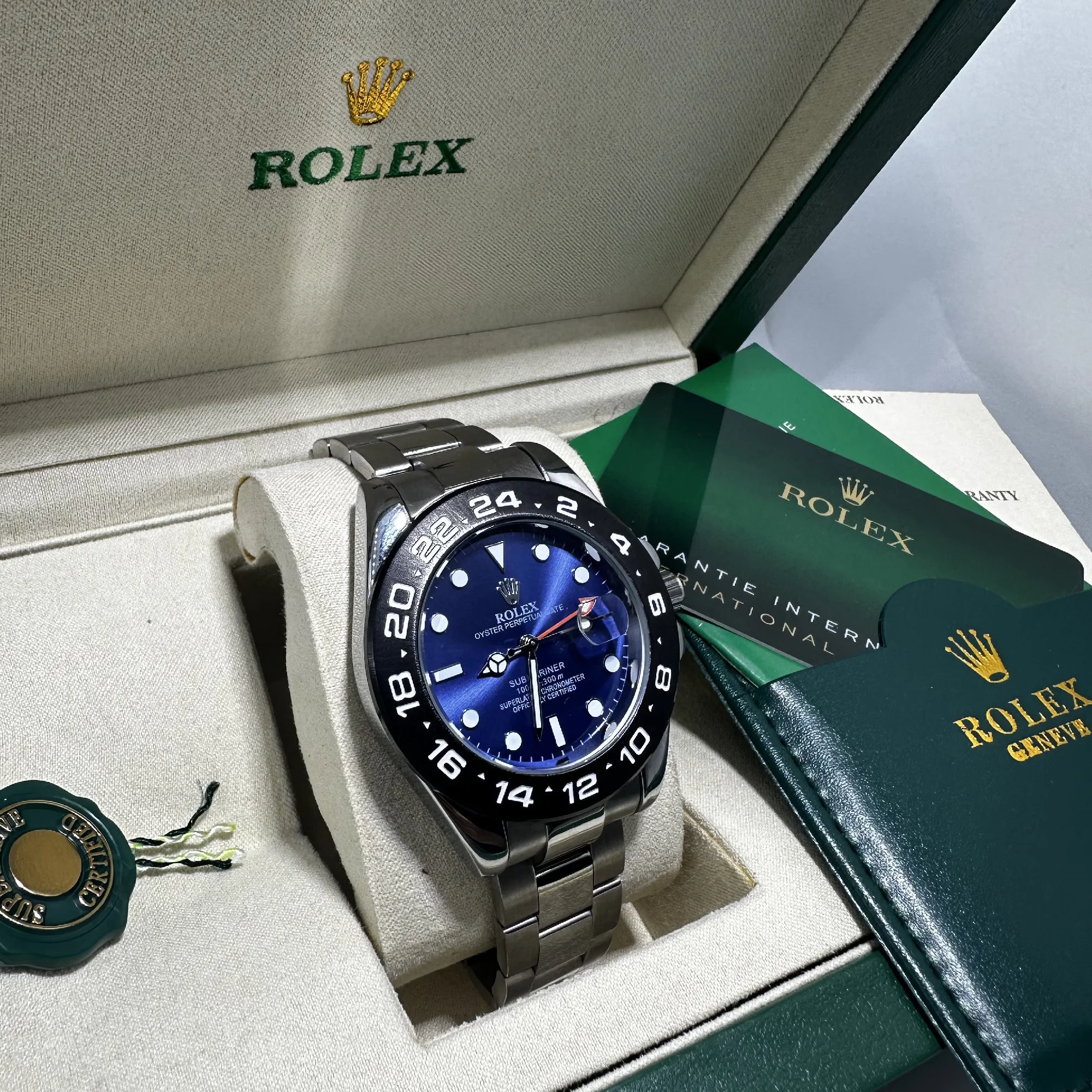 Rolex Submariner GMT Bleu