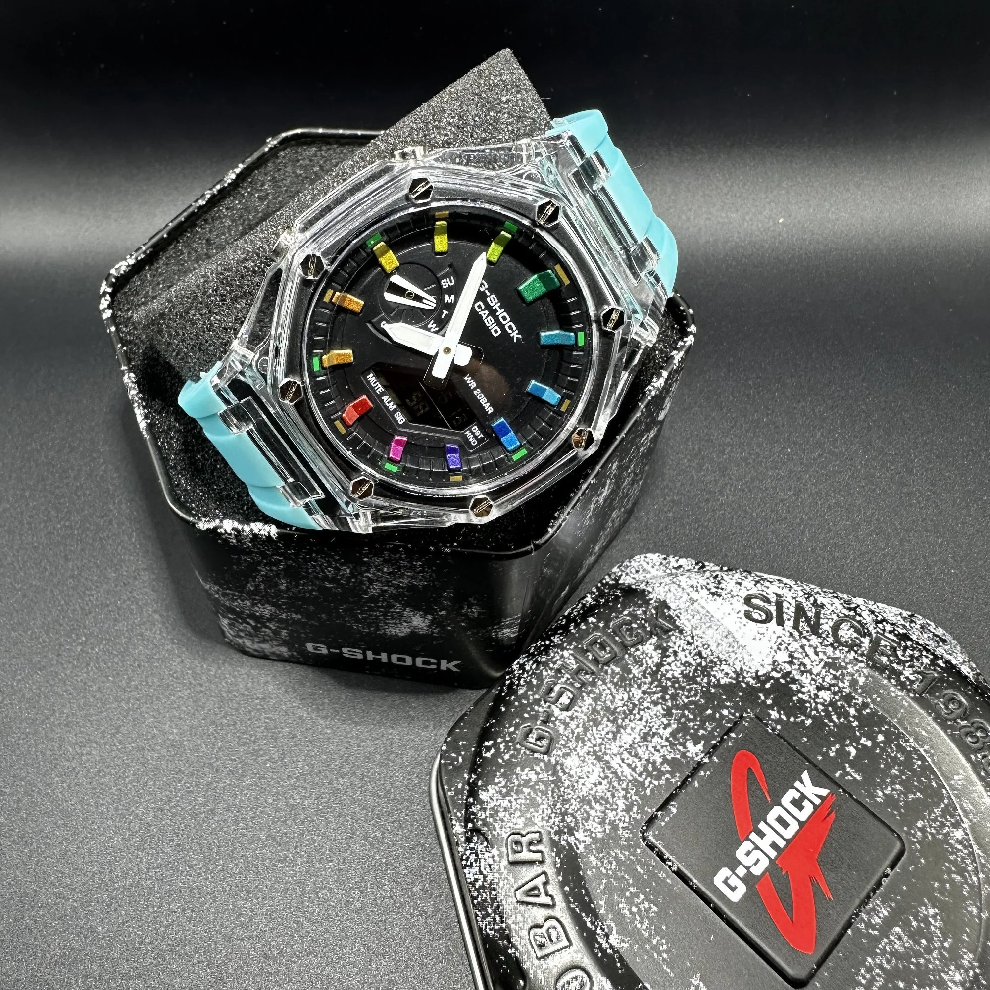 Casio G-Shock CasiOak Rainbow