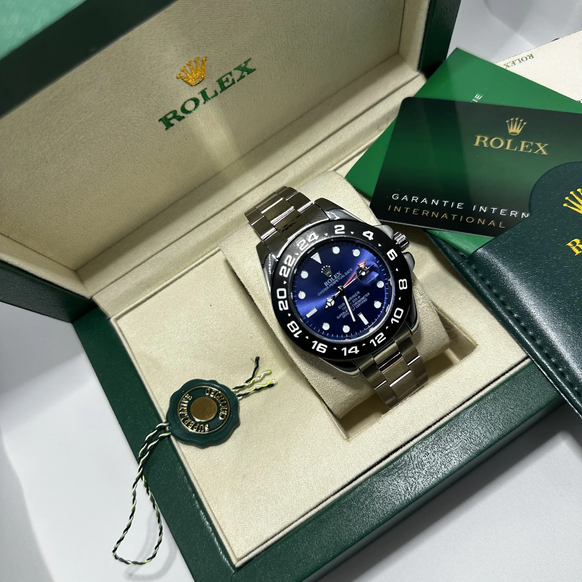 Rolex Submariner GMT Bleu