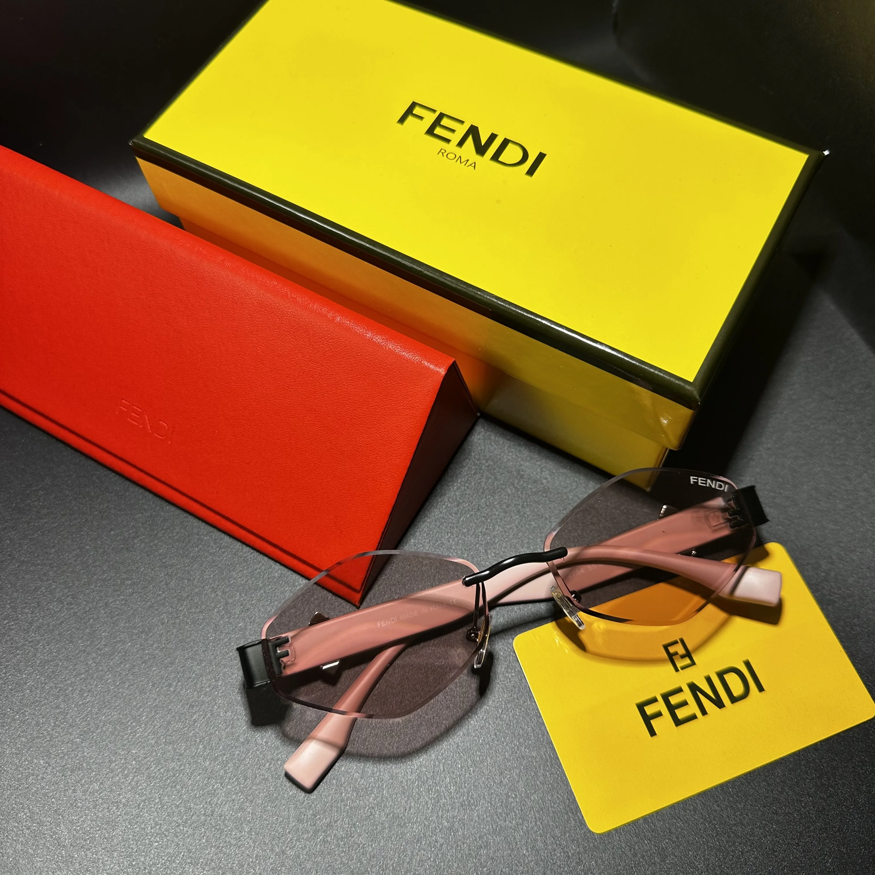 Lunettes Fendi Rose Style Avant-Gardiste