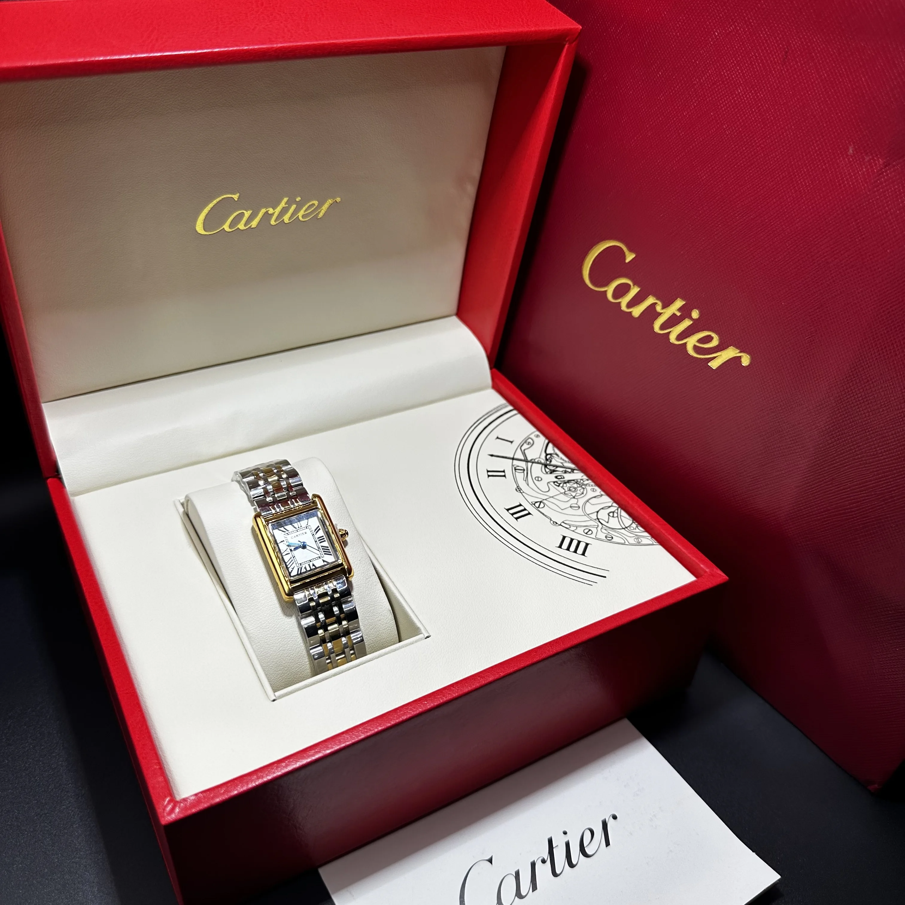 Cartier Tank Solo Or et Acier
