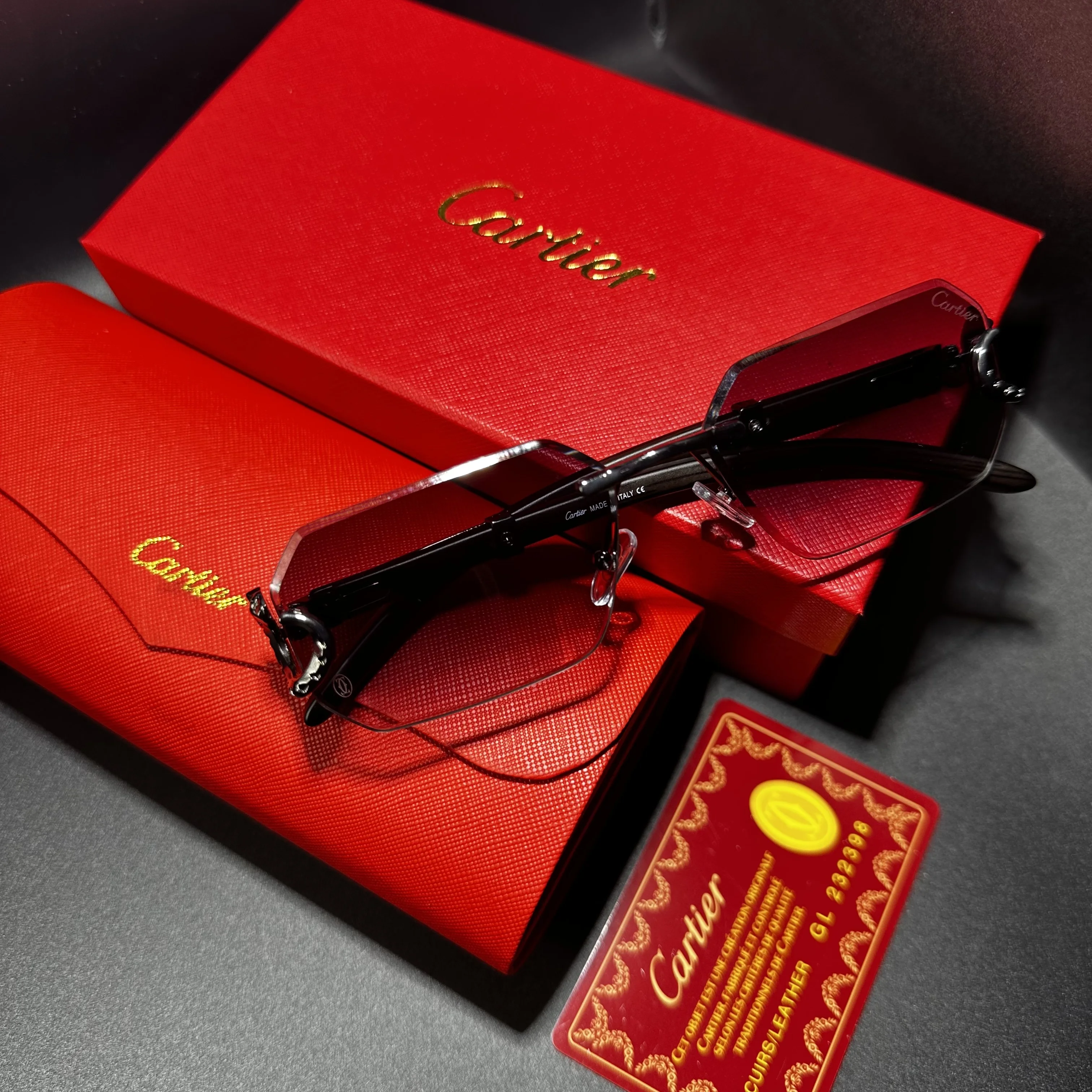 Lunettes Cartier Rectangulaires