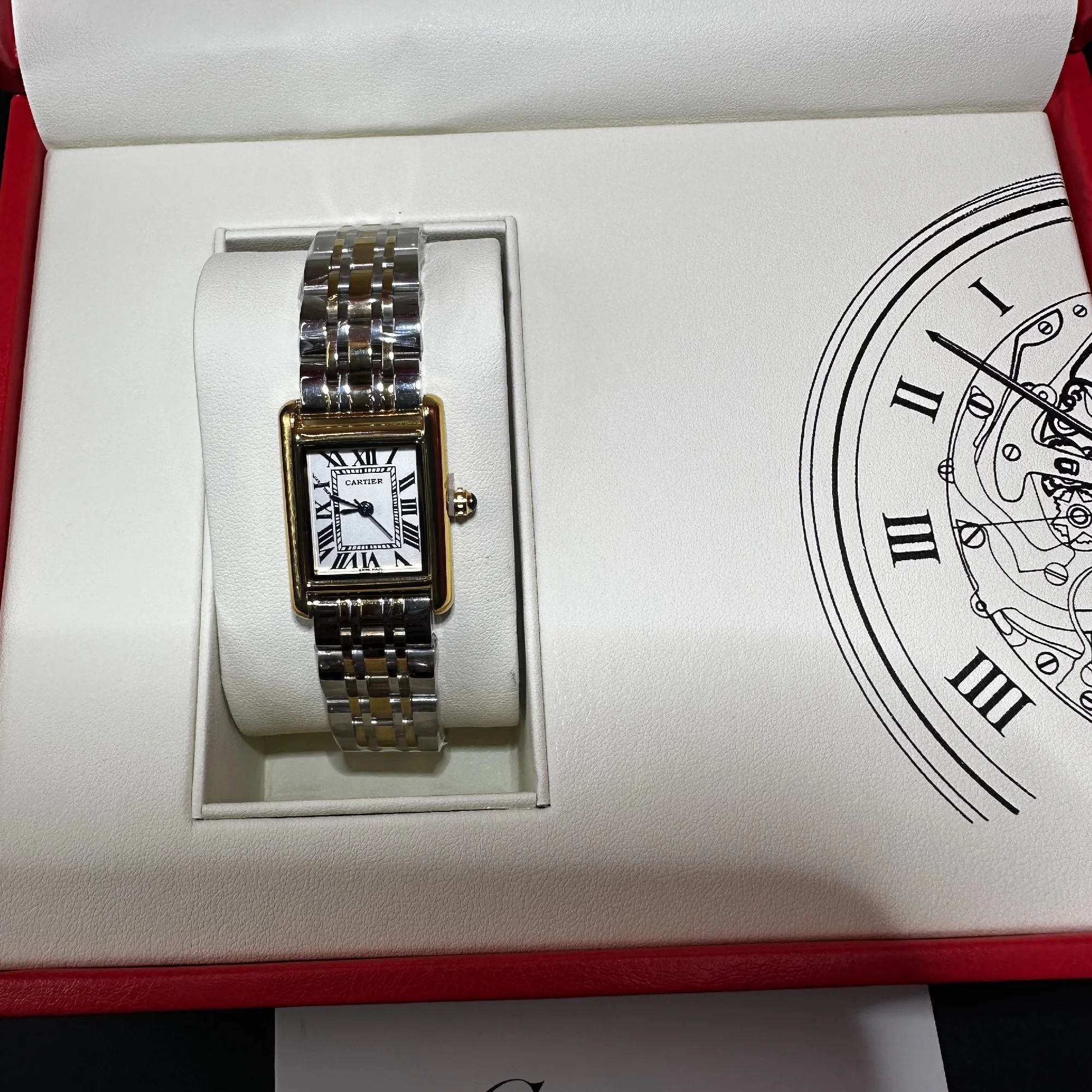 Cartier Tank Solo Or et Acier