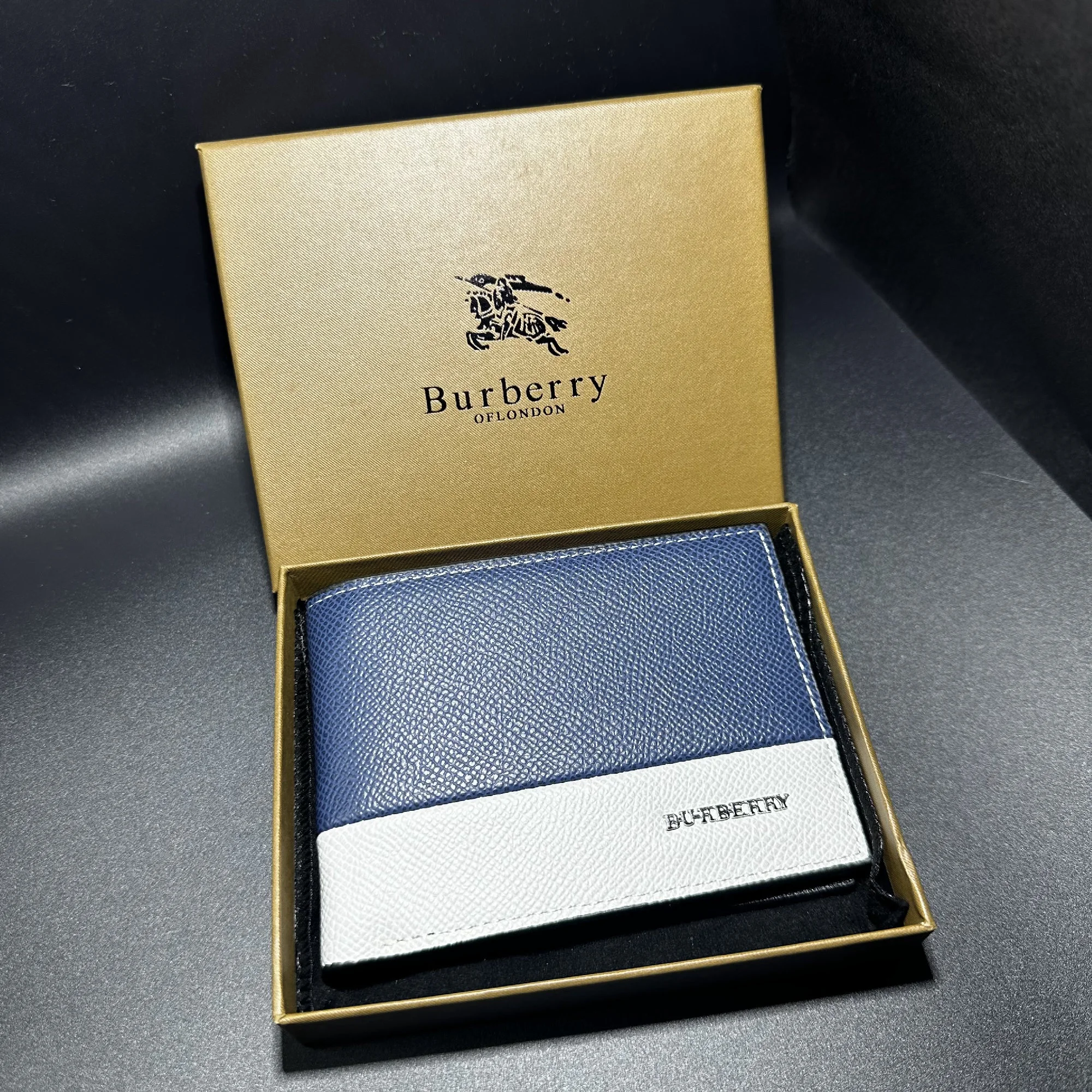 Portefeuille Burberry en Cuir Texturé