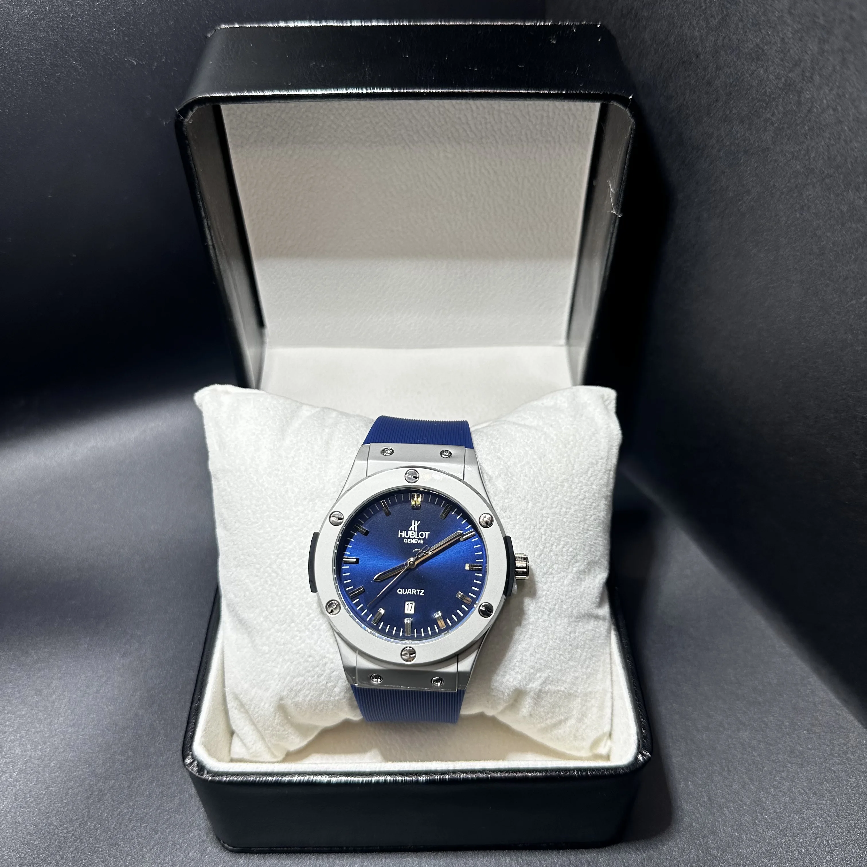 Hublot Silicone bleu