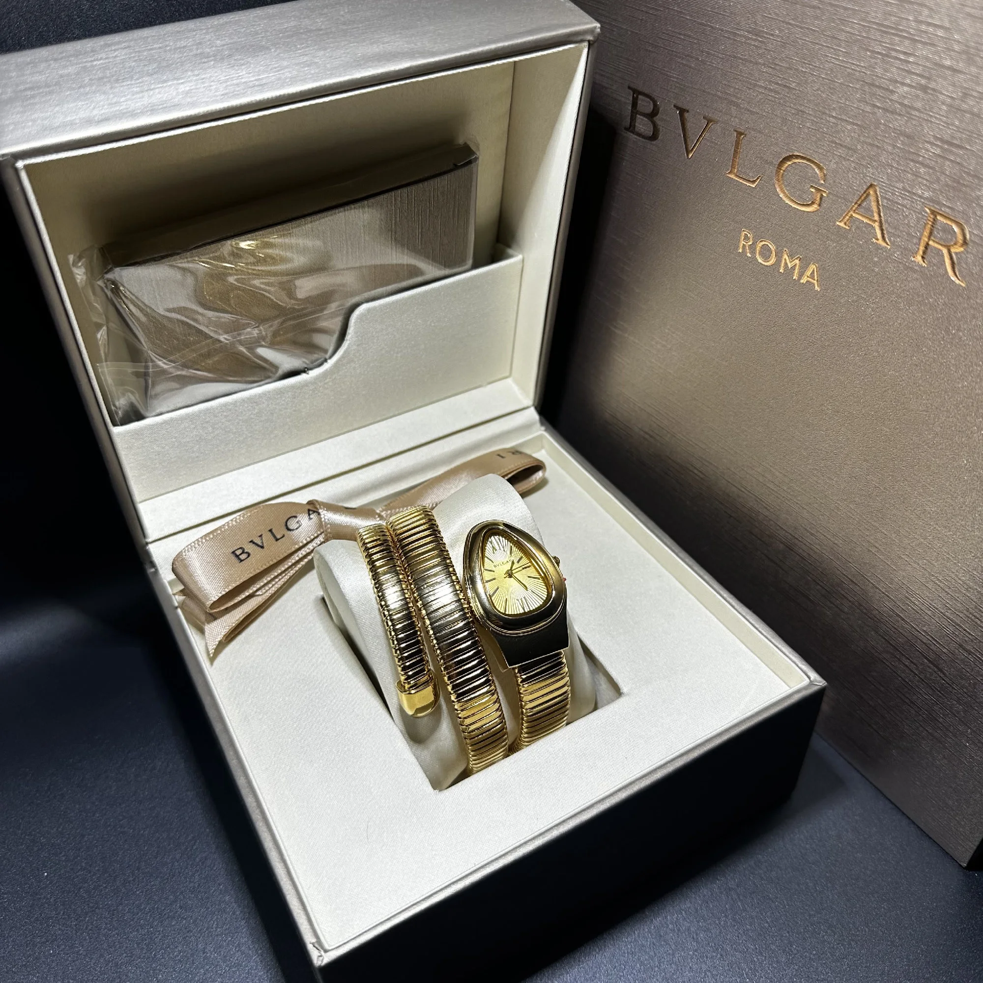 Bvlgari Serpenti Tubogas Full Gold
