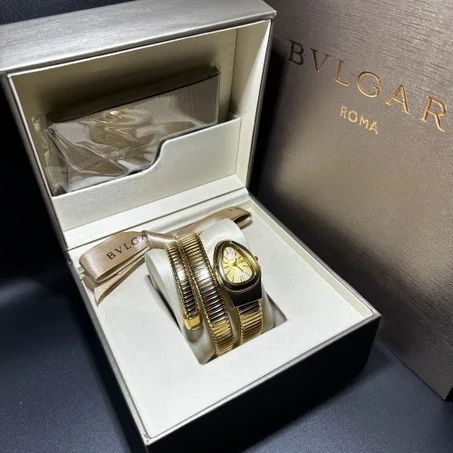 Bvlgari Serpenti Tubogas Full Gold