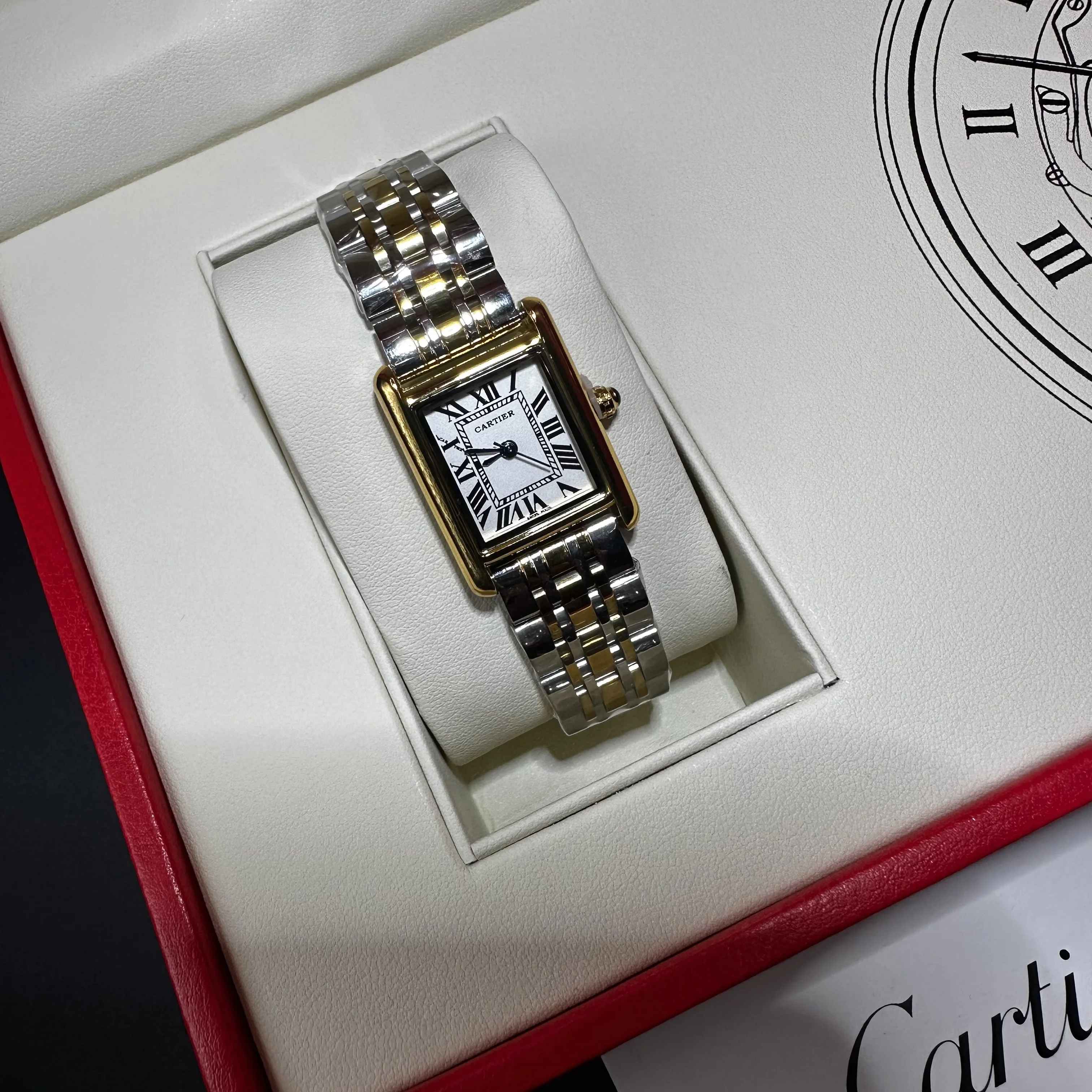 Cartier Tank Solo Or et Acier