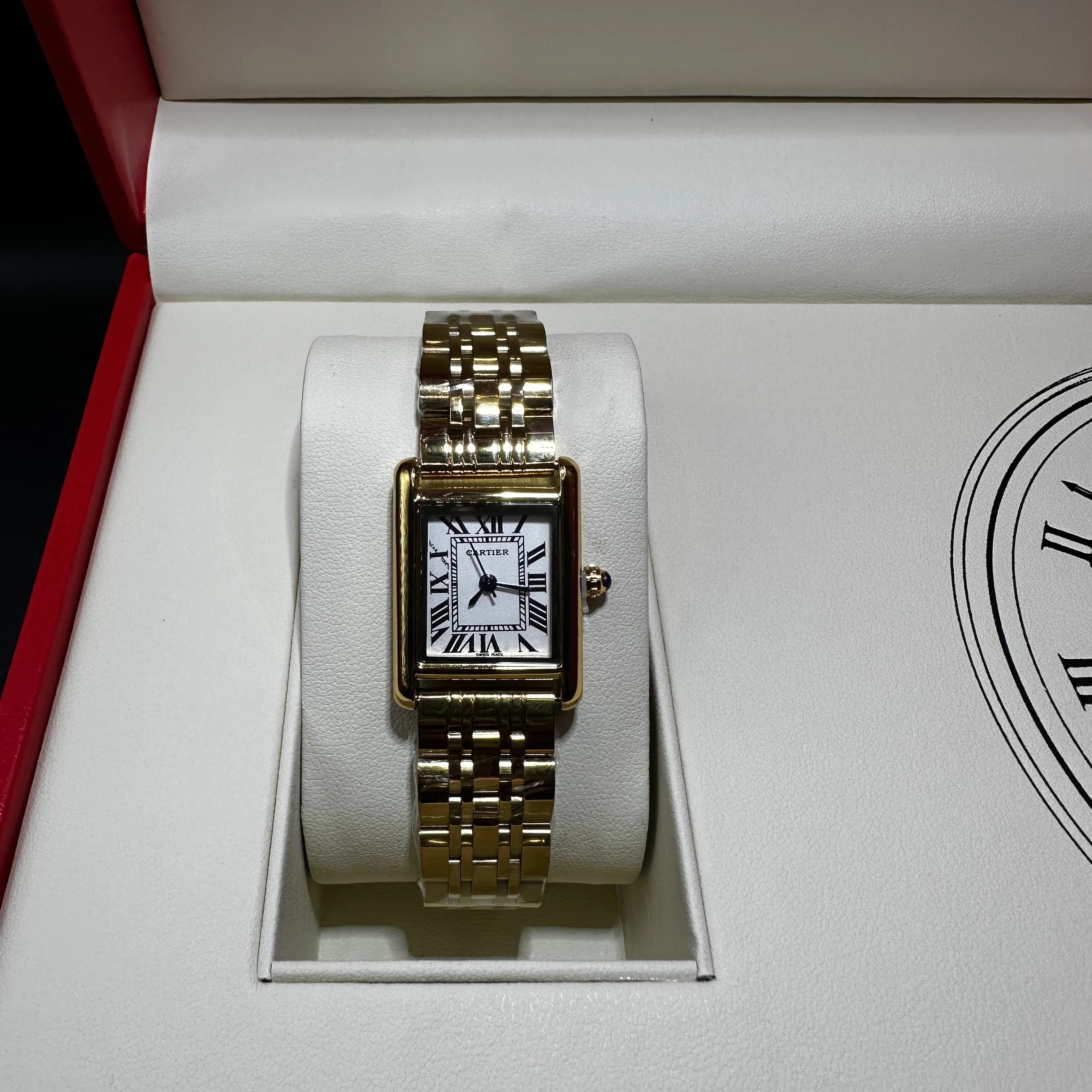 Cartier Tank Solo Full Gold