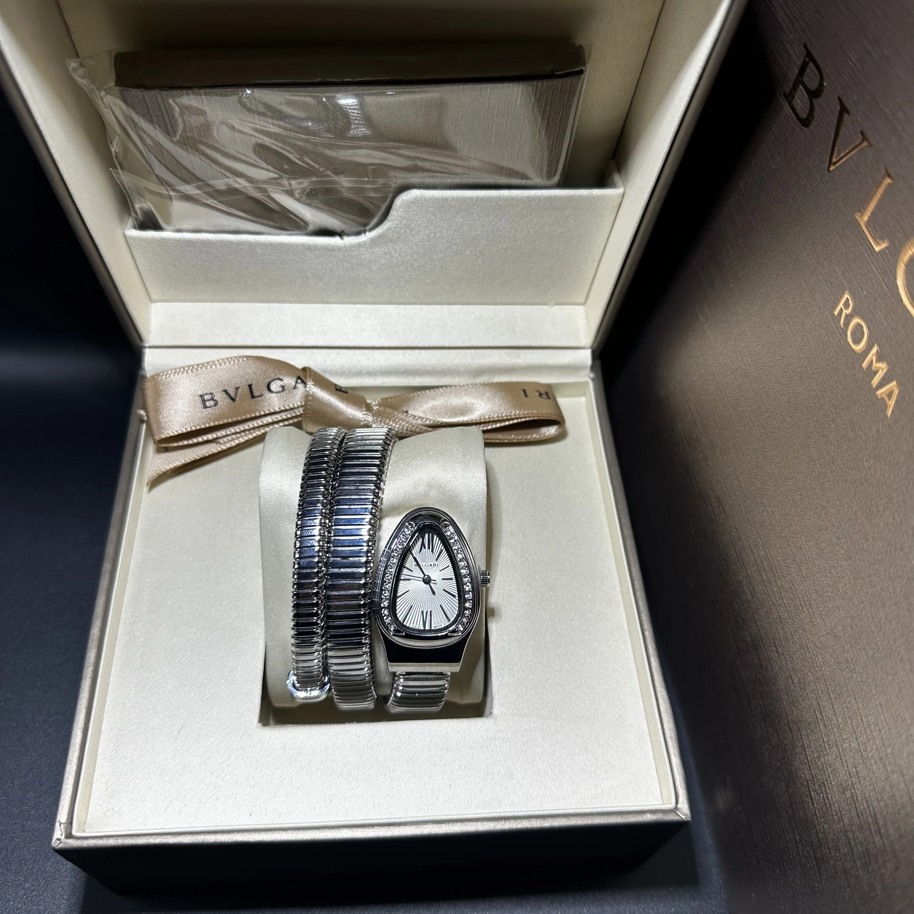 Bvlgari Serpenti Tubogas Full Steel