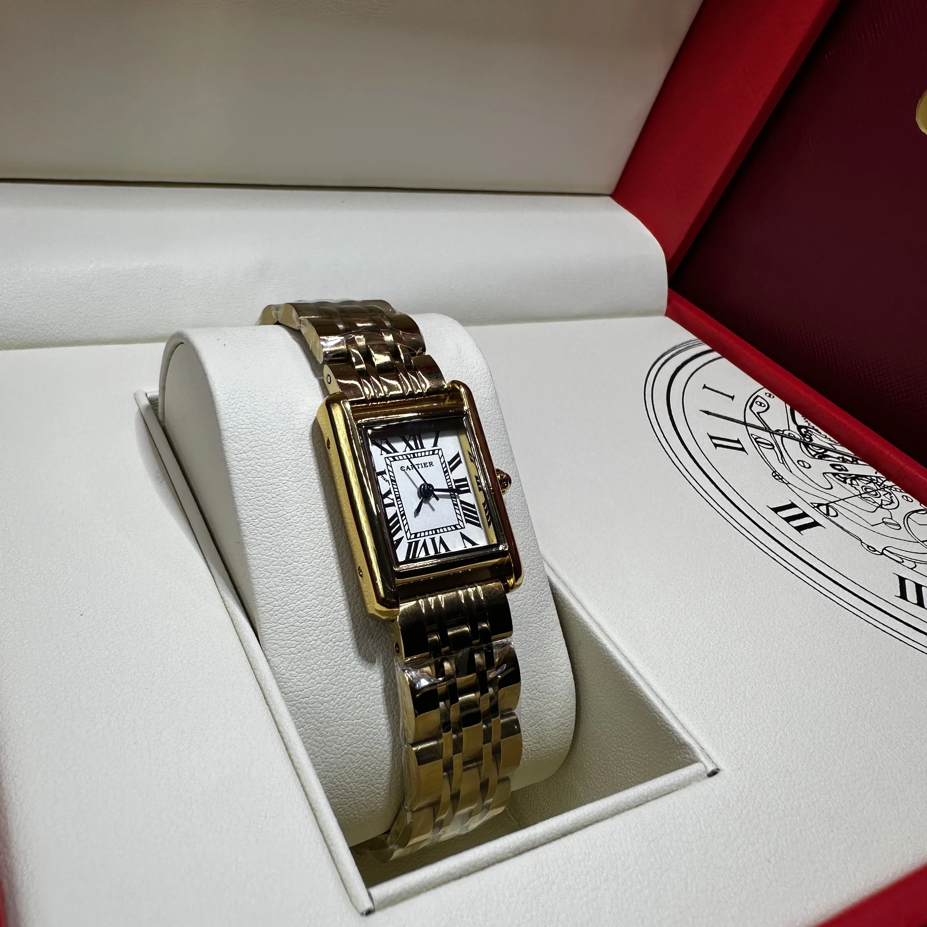 Cartier Tank Solo Full Gold