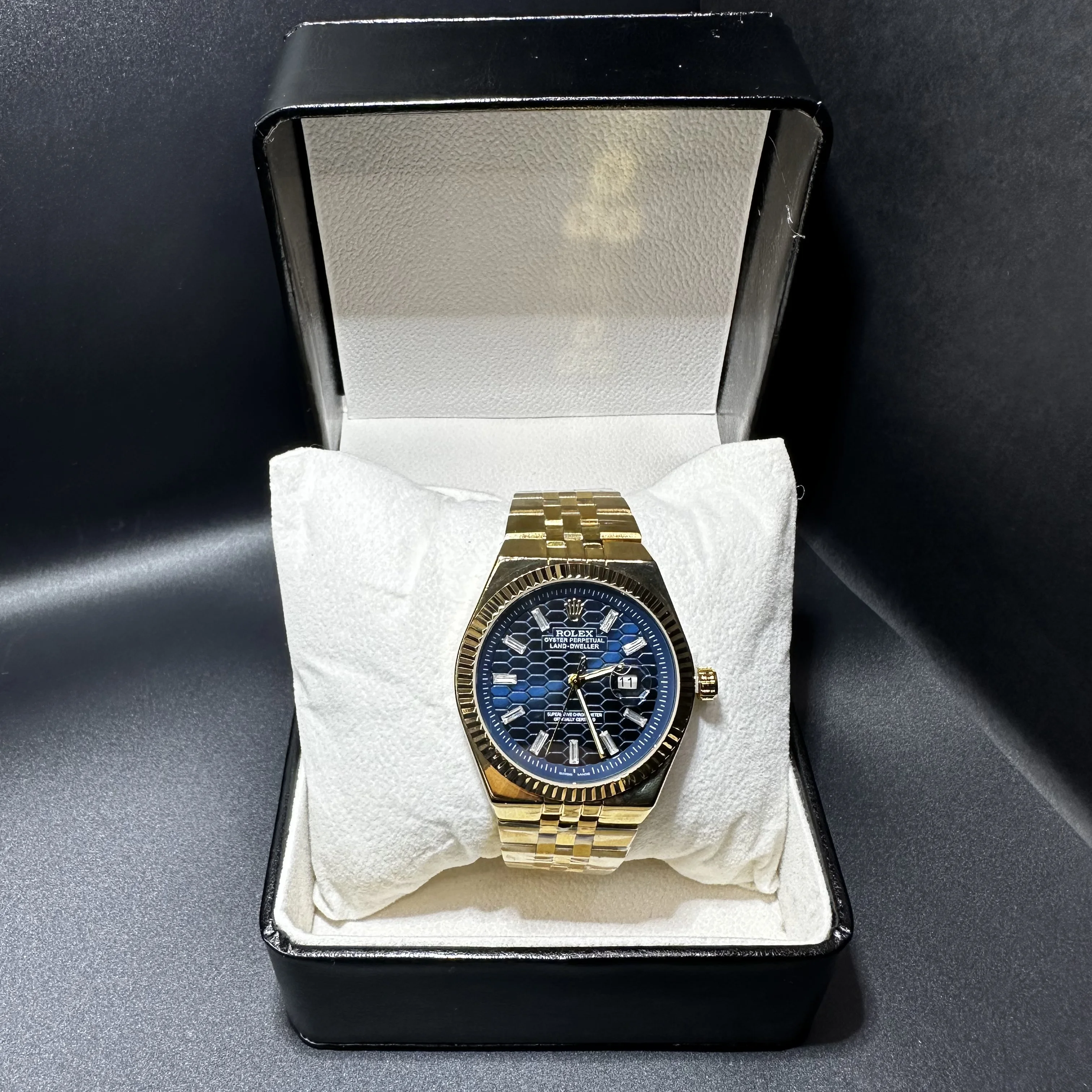 Rolex Datejust Doré Cadran Bleu