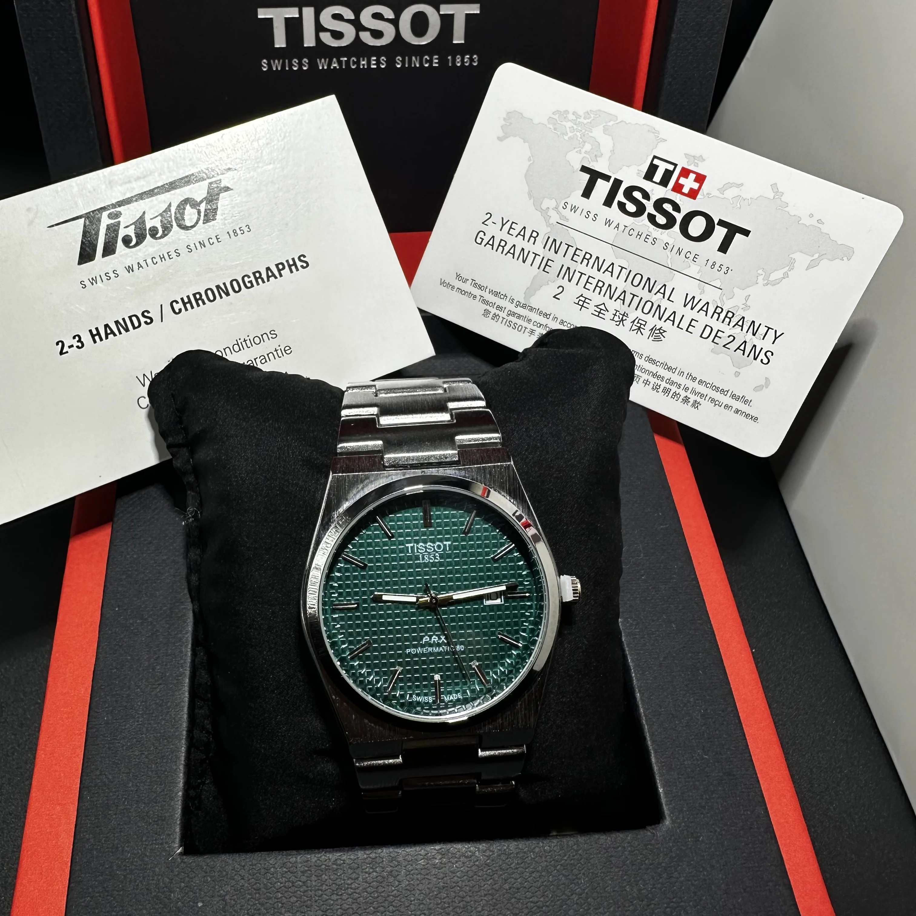 Tissot PRX Powermatic 80 Vert