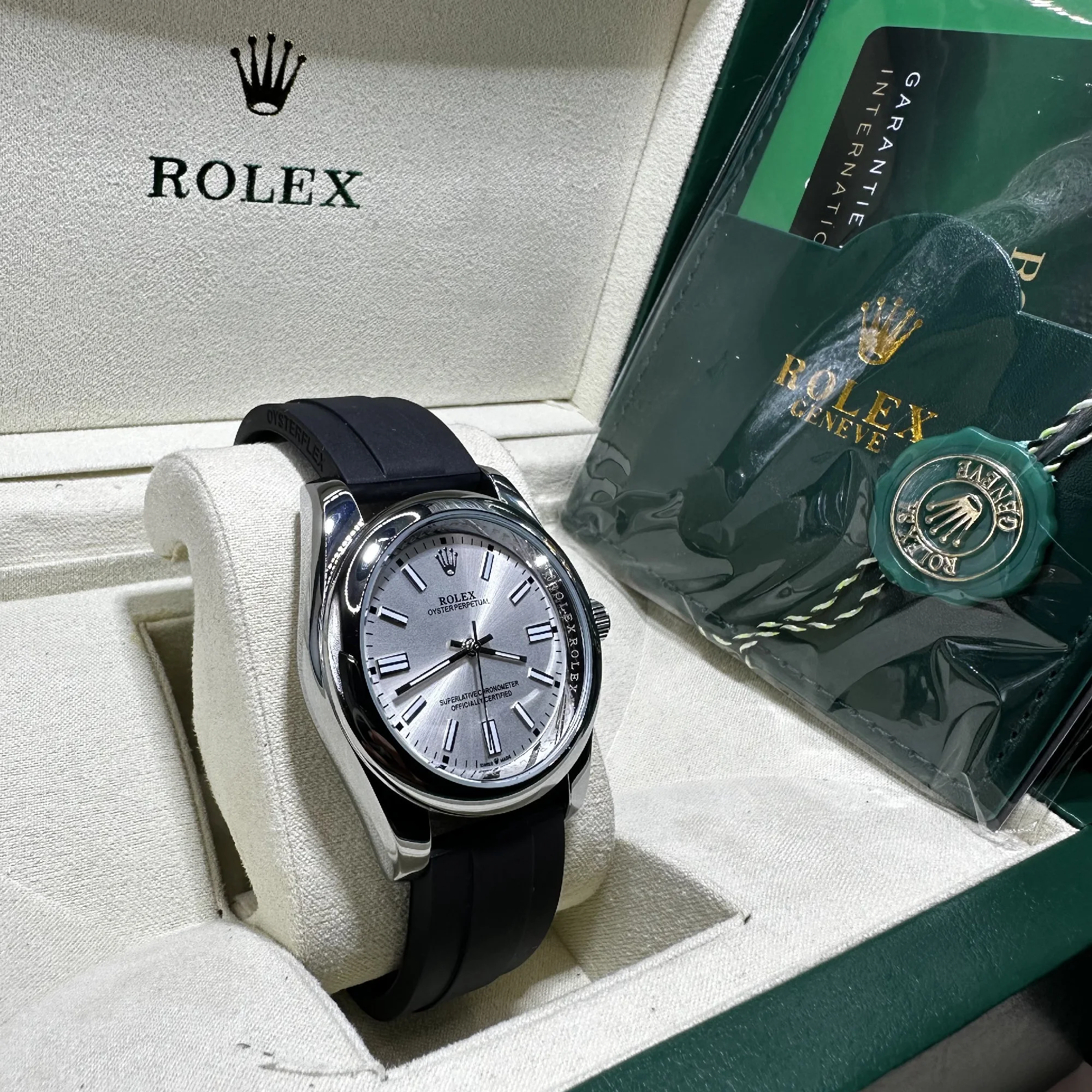 Rolex Oyter Perpetual Silicone