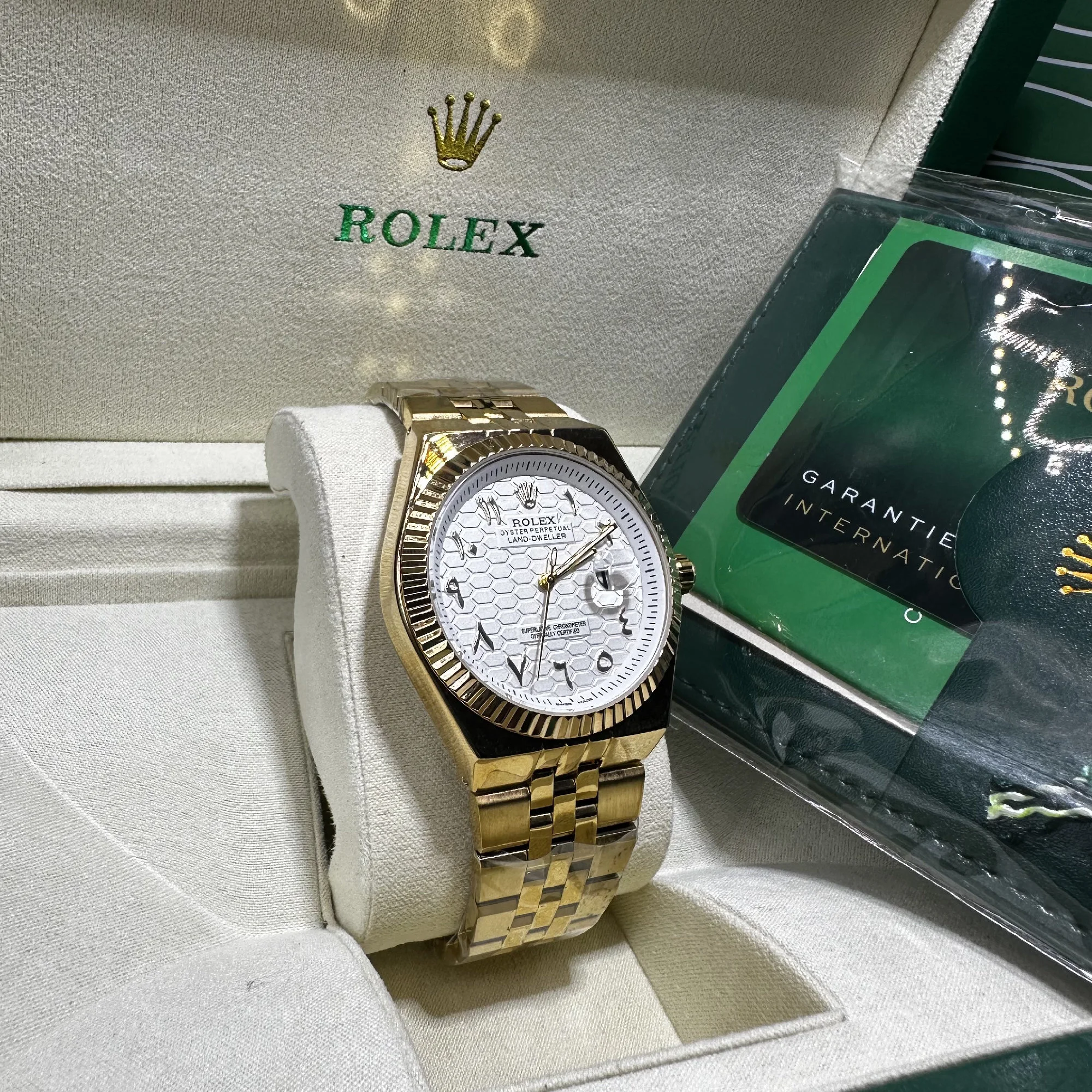 Rolex Datejust Full Gold Arabique