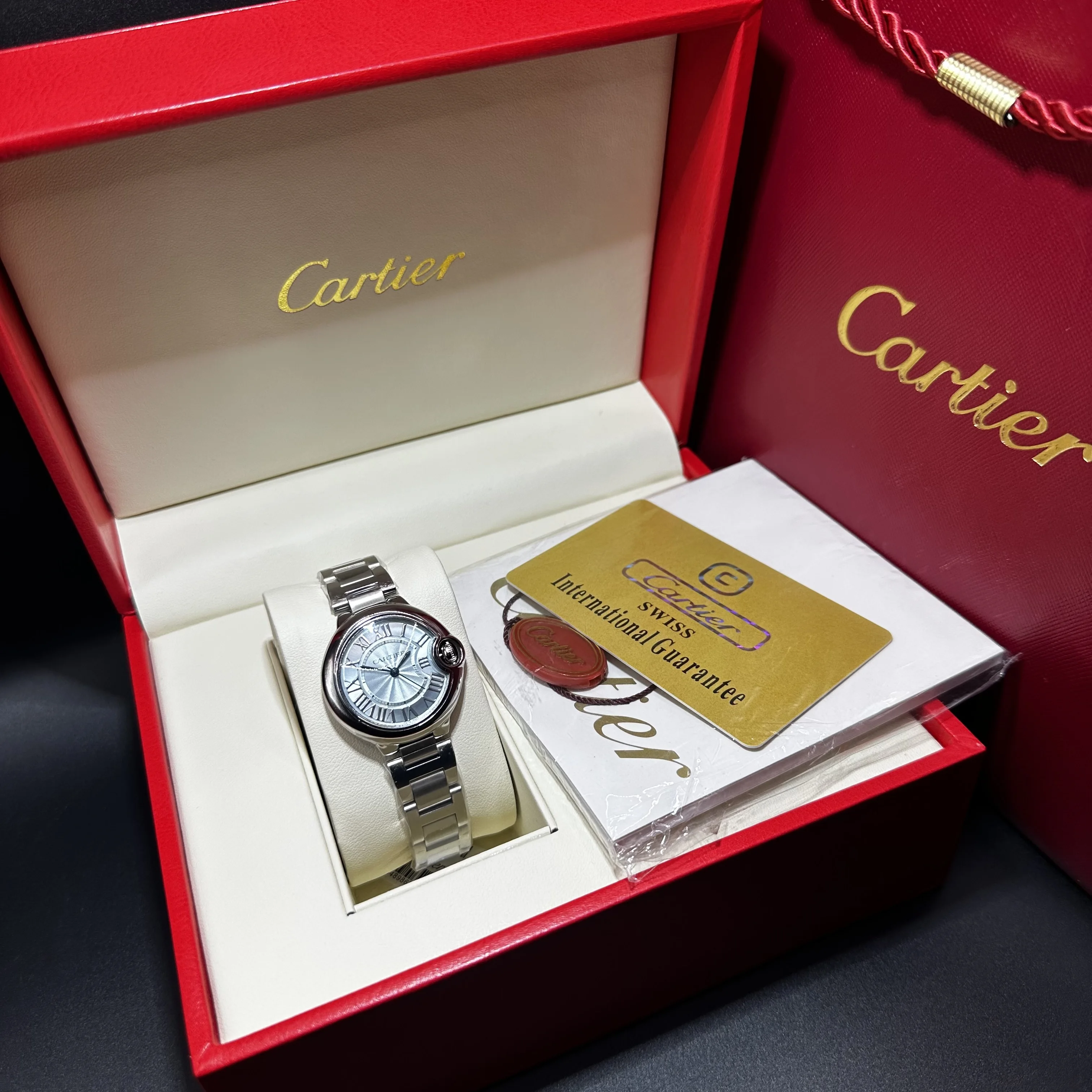 Cartier Ballon Argenté