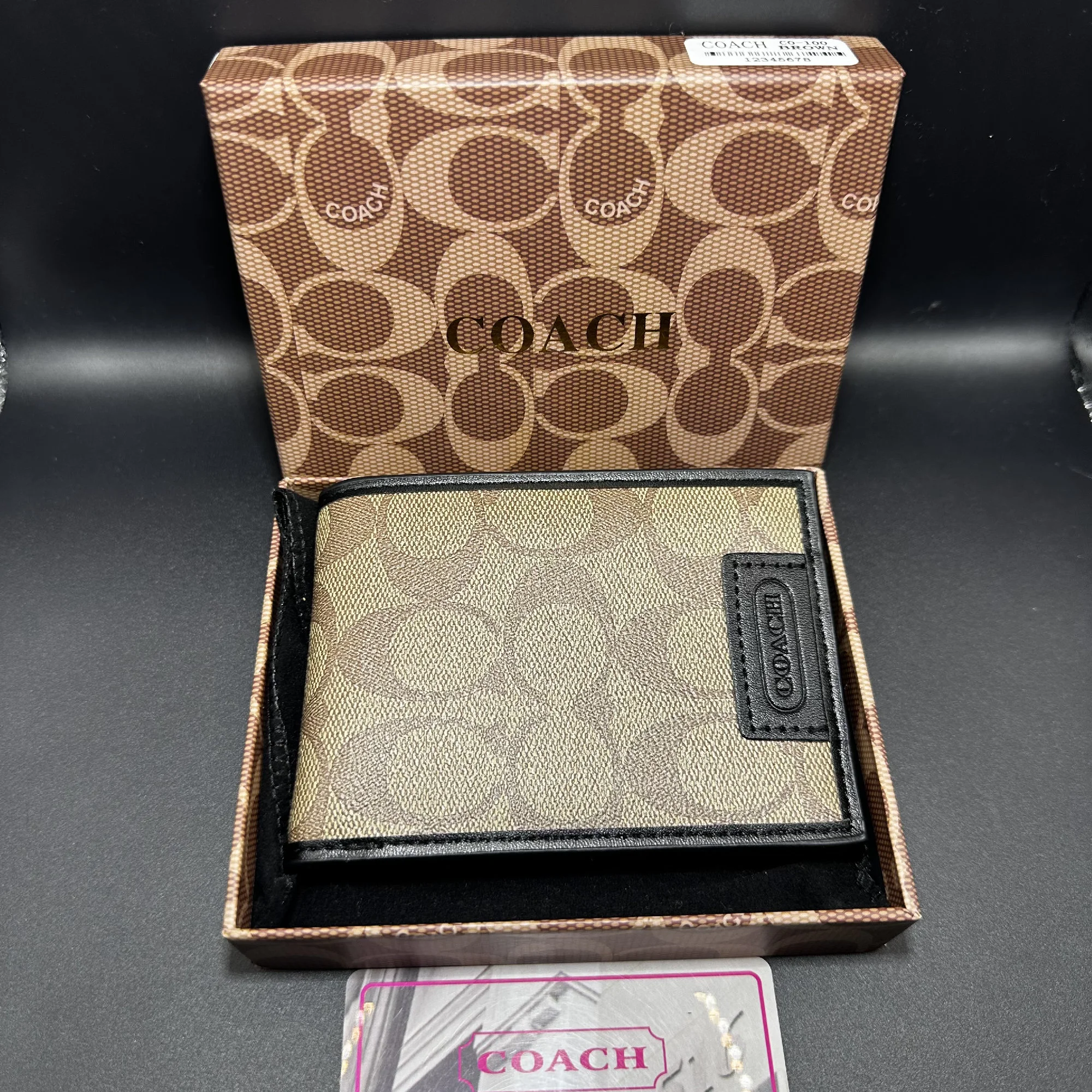 Coach Portefeuille Bifold