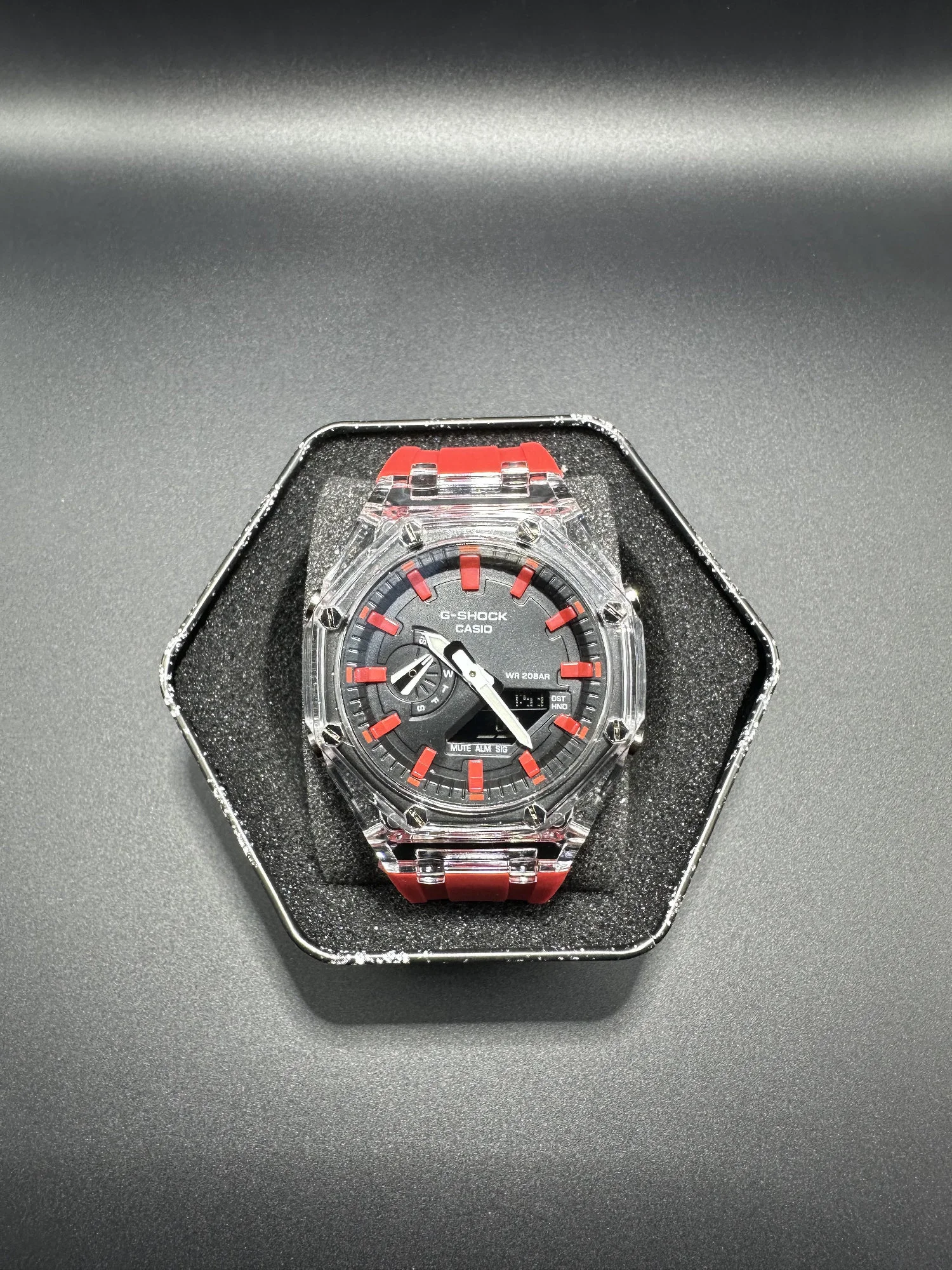 Casio G-Shock CasiOak Rouge