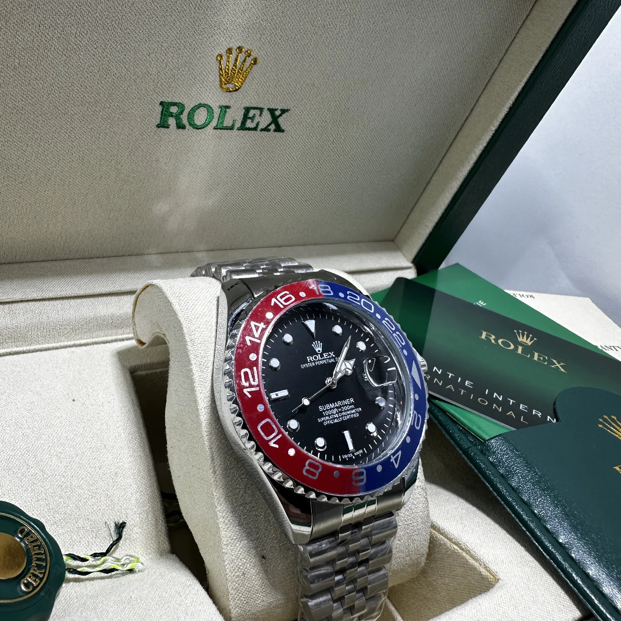 Rolex Submariner GMT Rouge & Bleu