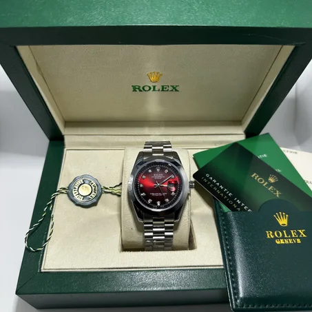 Rolex Datejust Rouge Dégradé