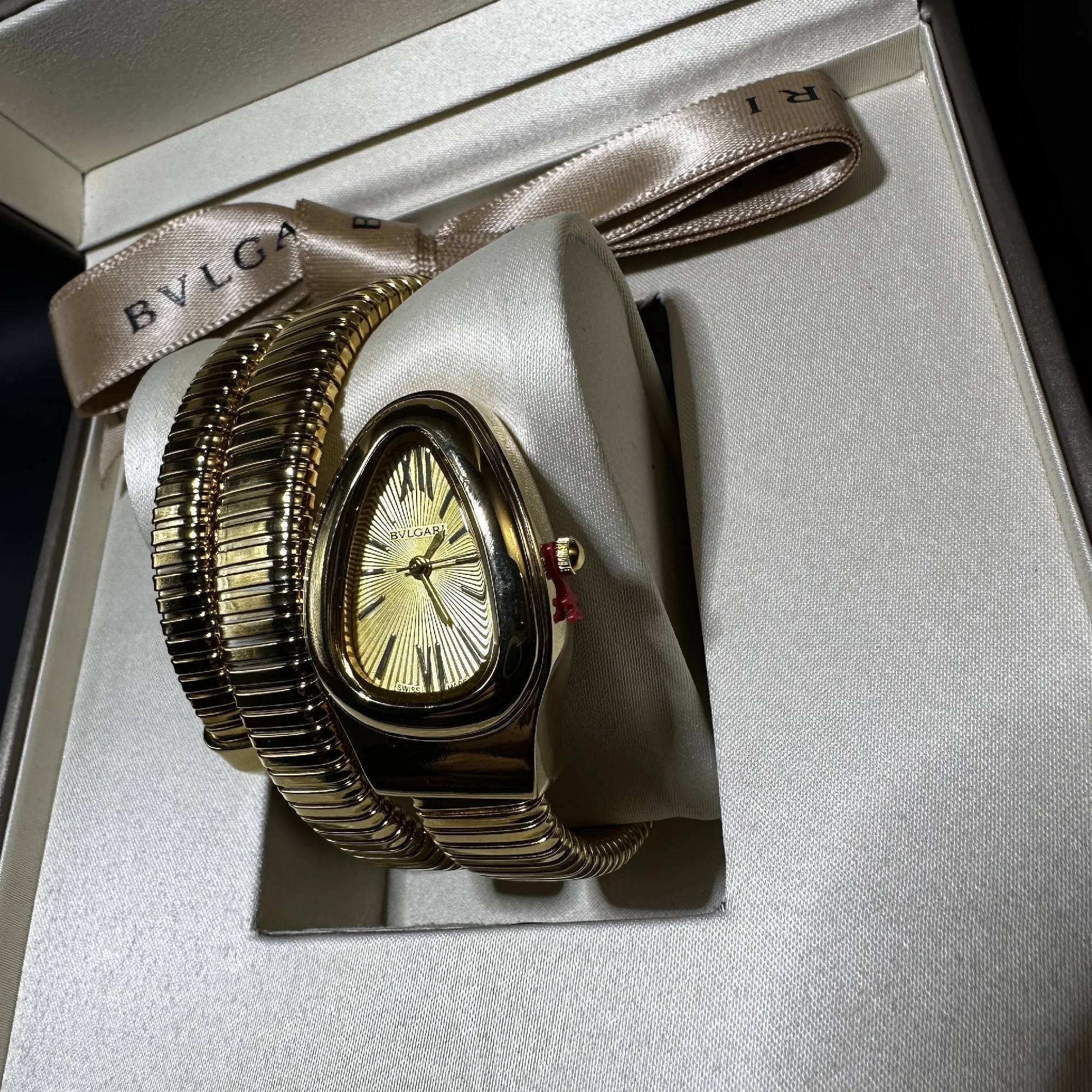 Bvlgari Serpenti Tubogas Full Gold